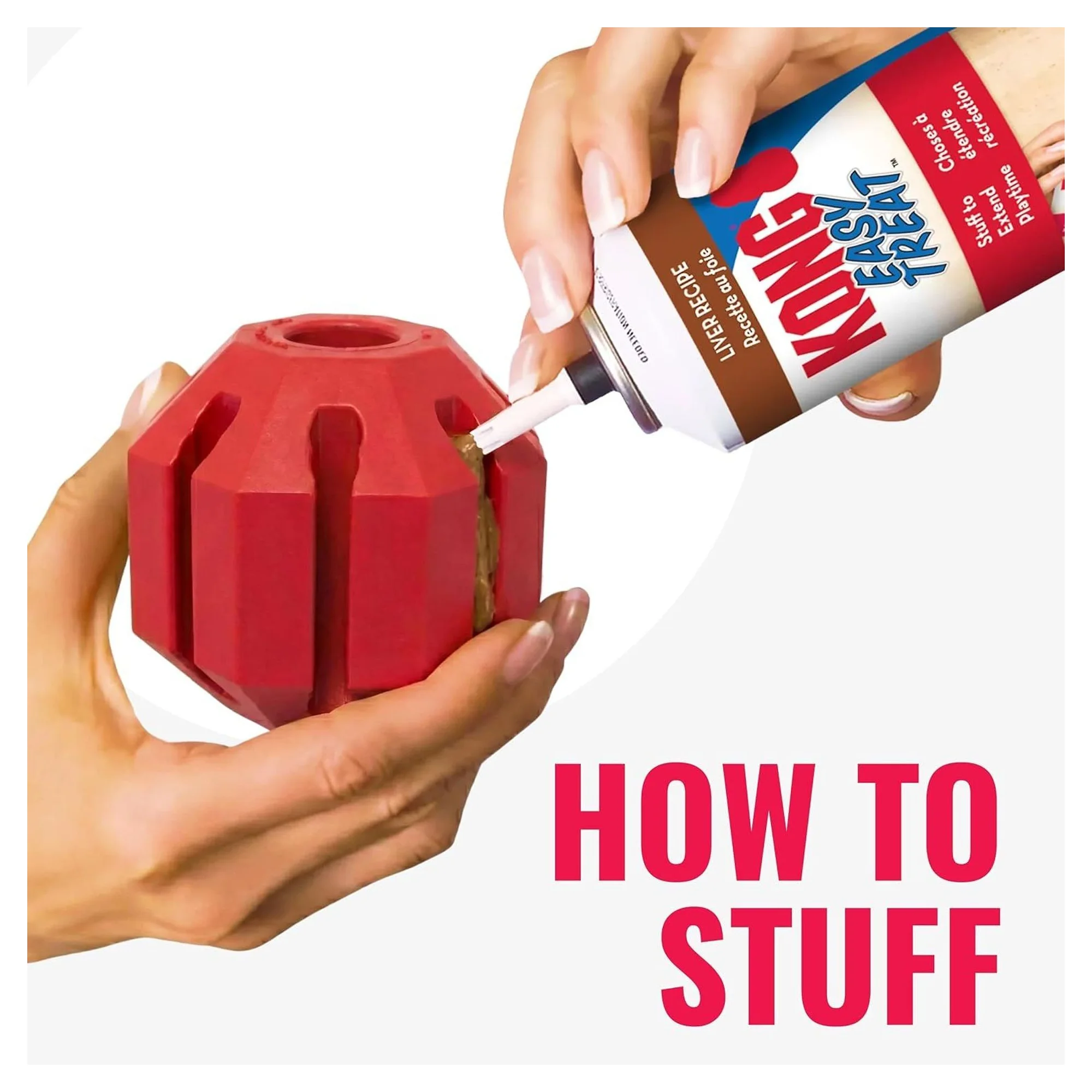 Kong Stuff-A-Ball Çok Amaçlı Köpek Oyuncağı S — Oyuncaklar, 220 g — Görsel 5