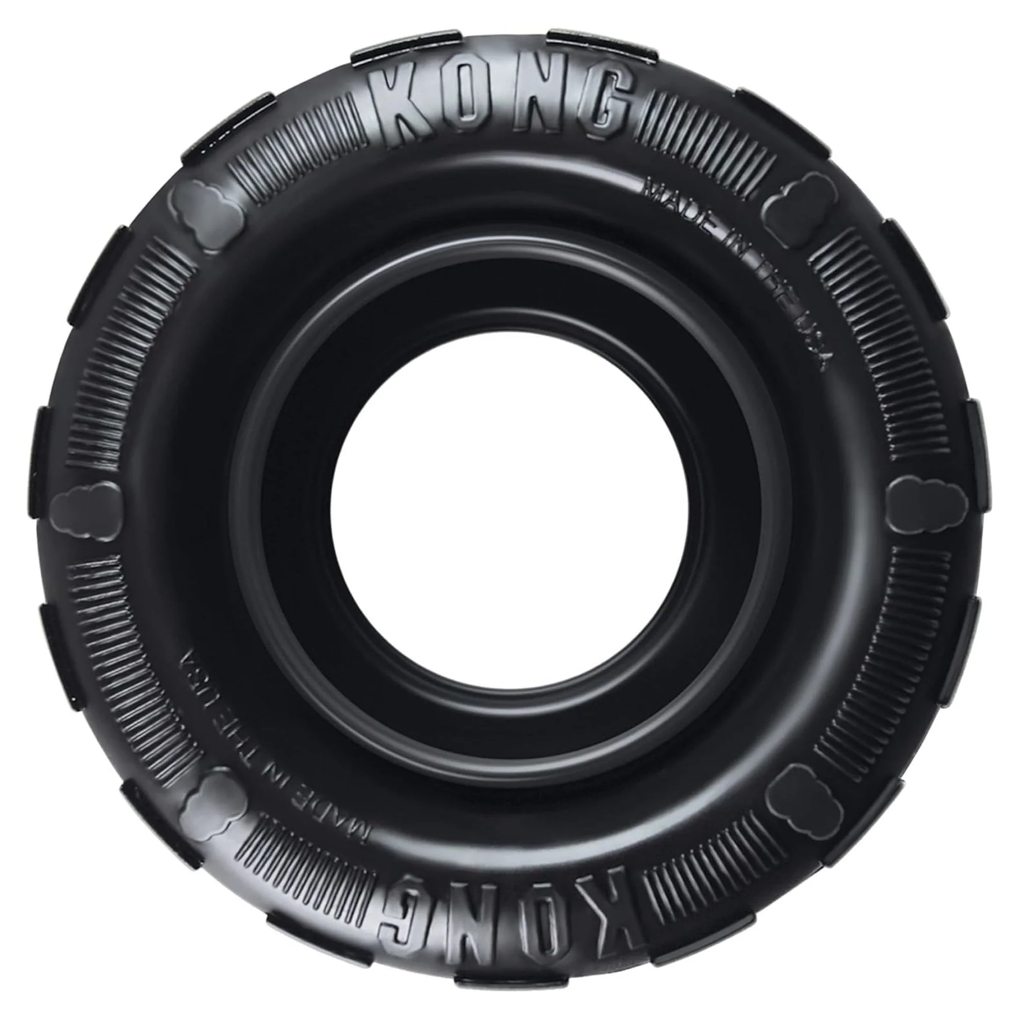 Kong Extreme Tires Delikli Tekerlek Şeklinde Ultra Sert Köpek Oyuncağı M/L — Oyuncaklar, 160 g — Görsel 3