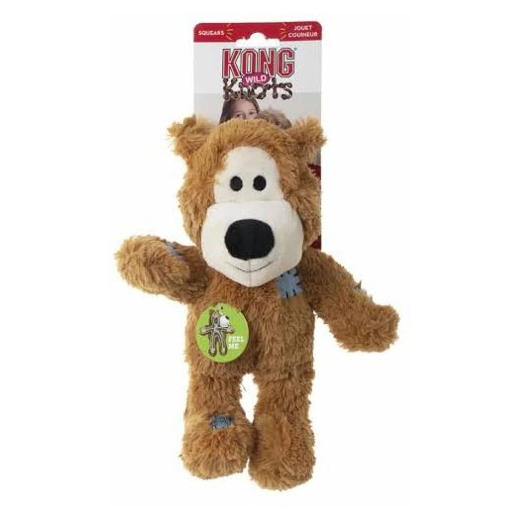 Kong Wild Knots Peluş Ayı Orta Boy Köpek Oyuncağı