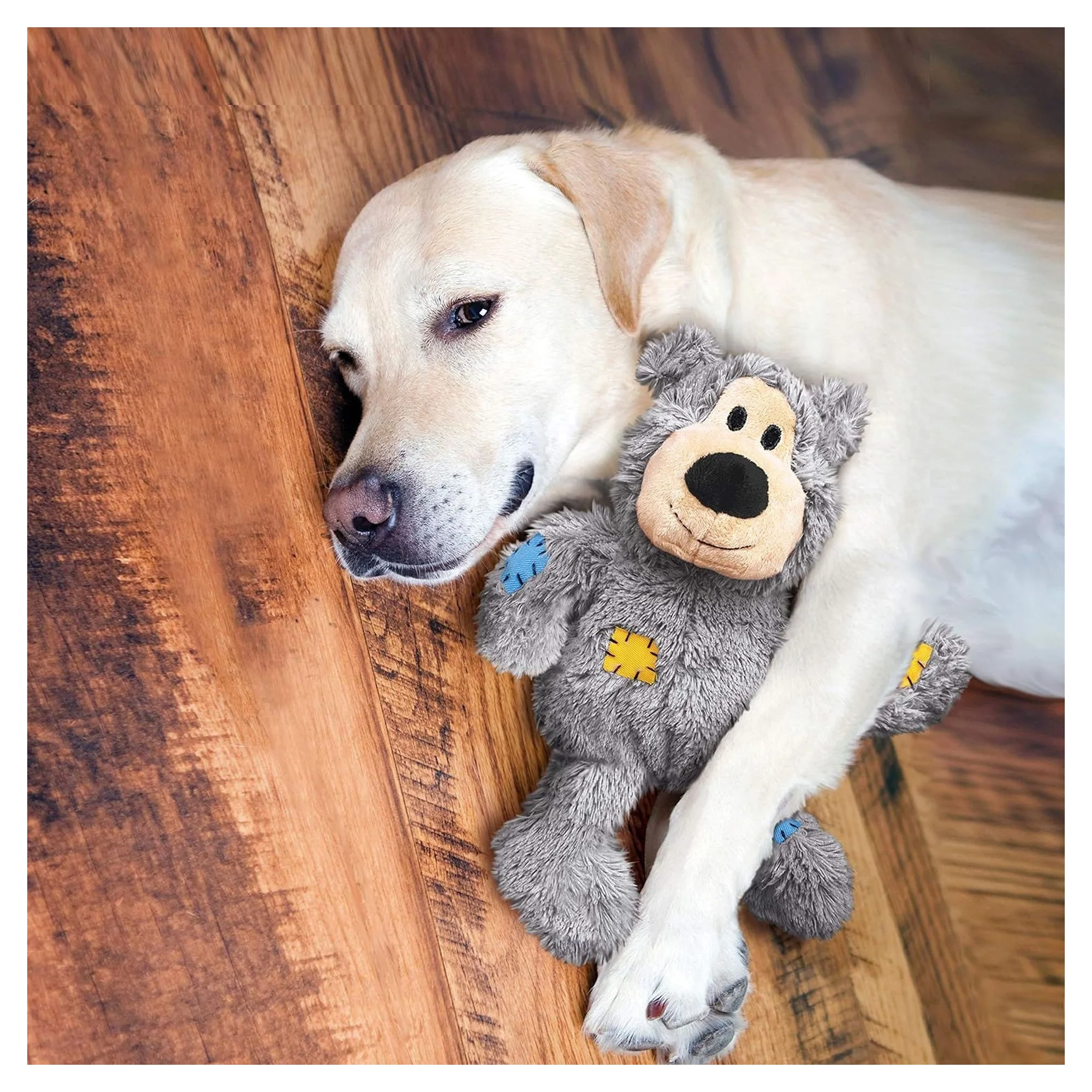 Kong Wild Knots Peluş Ayı Köpek Oyuncağı S — Kumaş ve Peluş Oyuncaklar, 120 g — Görsel 6