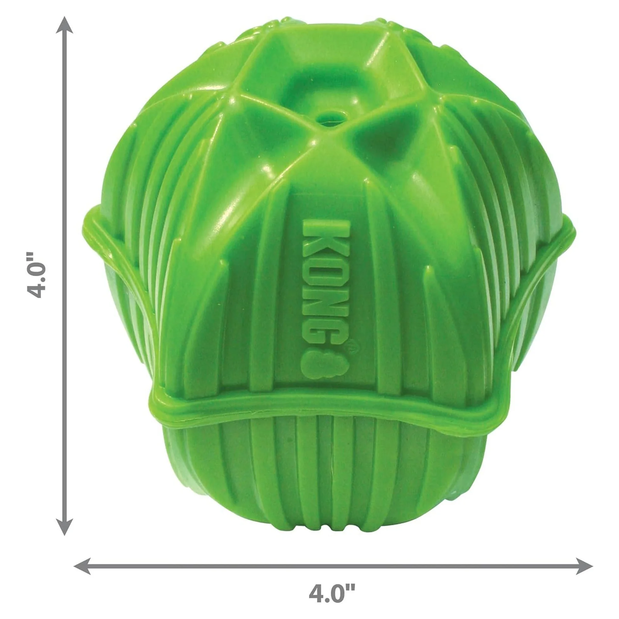 Kong Squeezz Orbitz Ses Çıkaran Top Şeklinde Köpek Oyuncağı M/L — Toplar, 330 g — Görsel 2