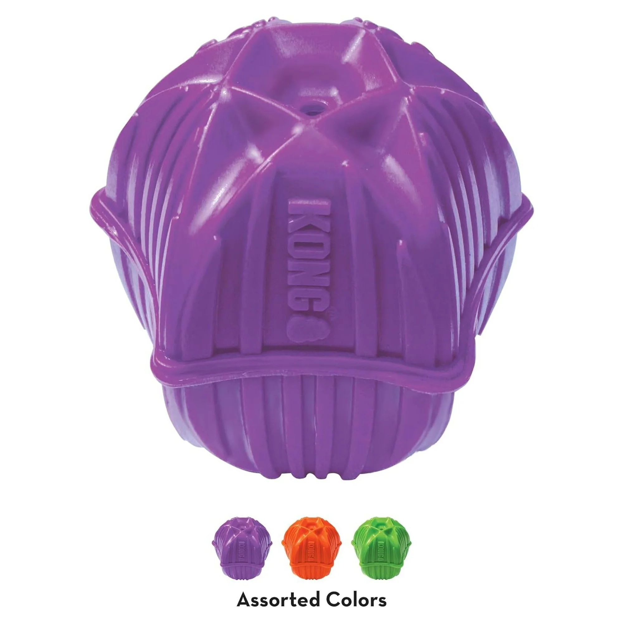 Kong Squeezz Orbitz Ses Çıkaran Top Şeklinde Köpek Oyuncağı M/L — Toplar, 330 g — Görsel 3