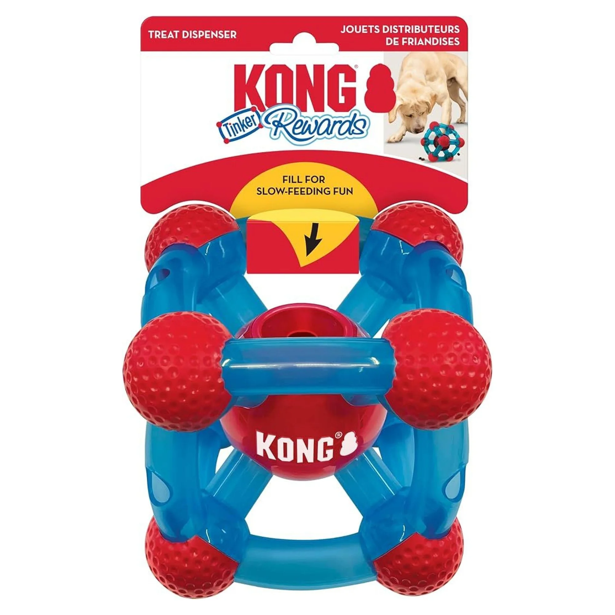 Kong Rewards Tinker Köpekler İçin Ödül Maması Dağıtma Oyuncağı M/L