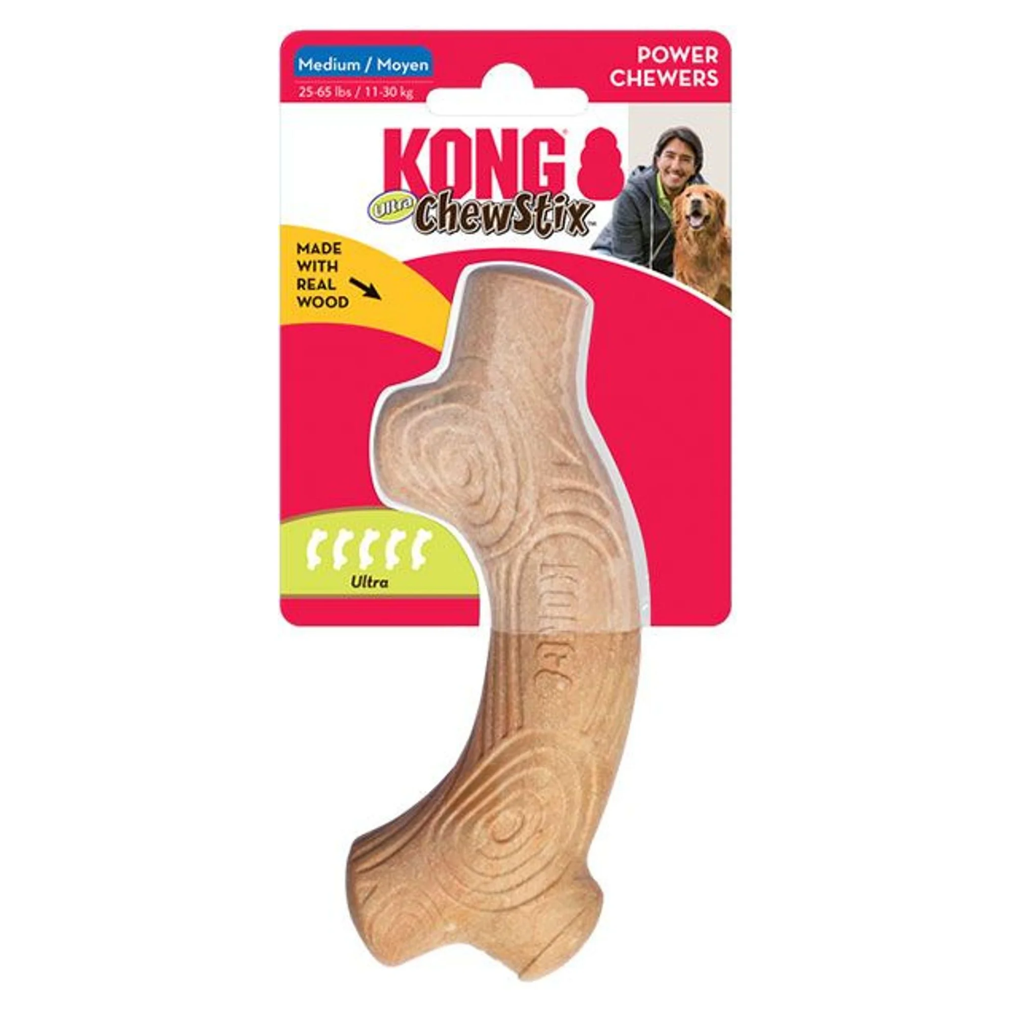 Kong Kong ChewStix Ağaç Dalı Şeklinde Köpek Oyuncağı M