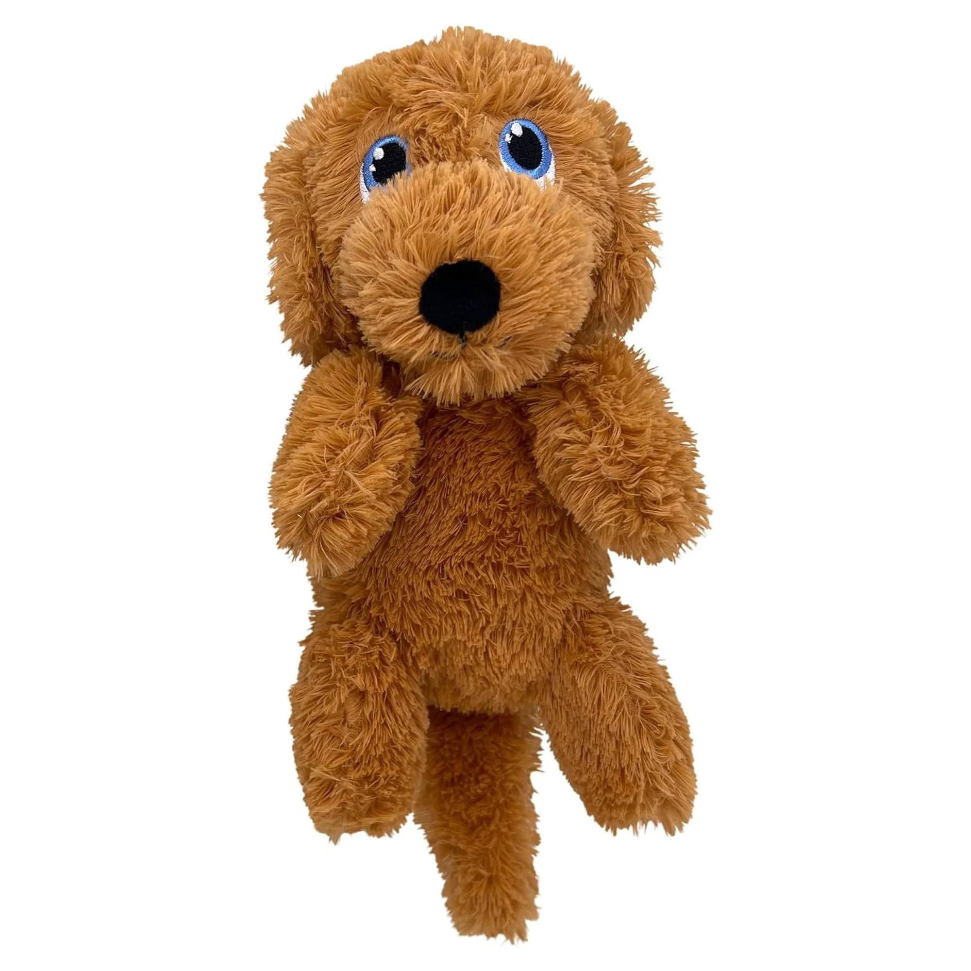 Kong Comfort Pups Goldie Köpek Şeklinde Peluş Köpek Oyuncağı M — Kumaş ve Peluş Oyuncaklar, 110 g — Görsel 3