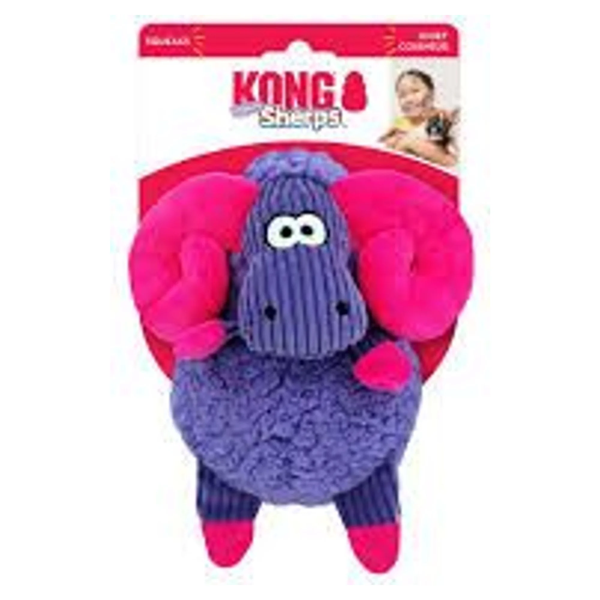 Kong Kong Sherps Sevimli Hipopotam Şeklinde Peluş Köpek Oyuncağı M
