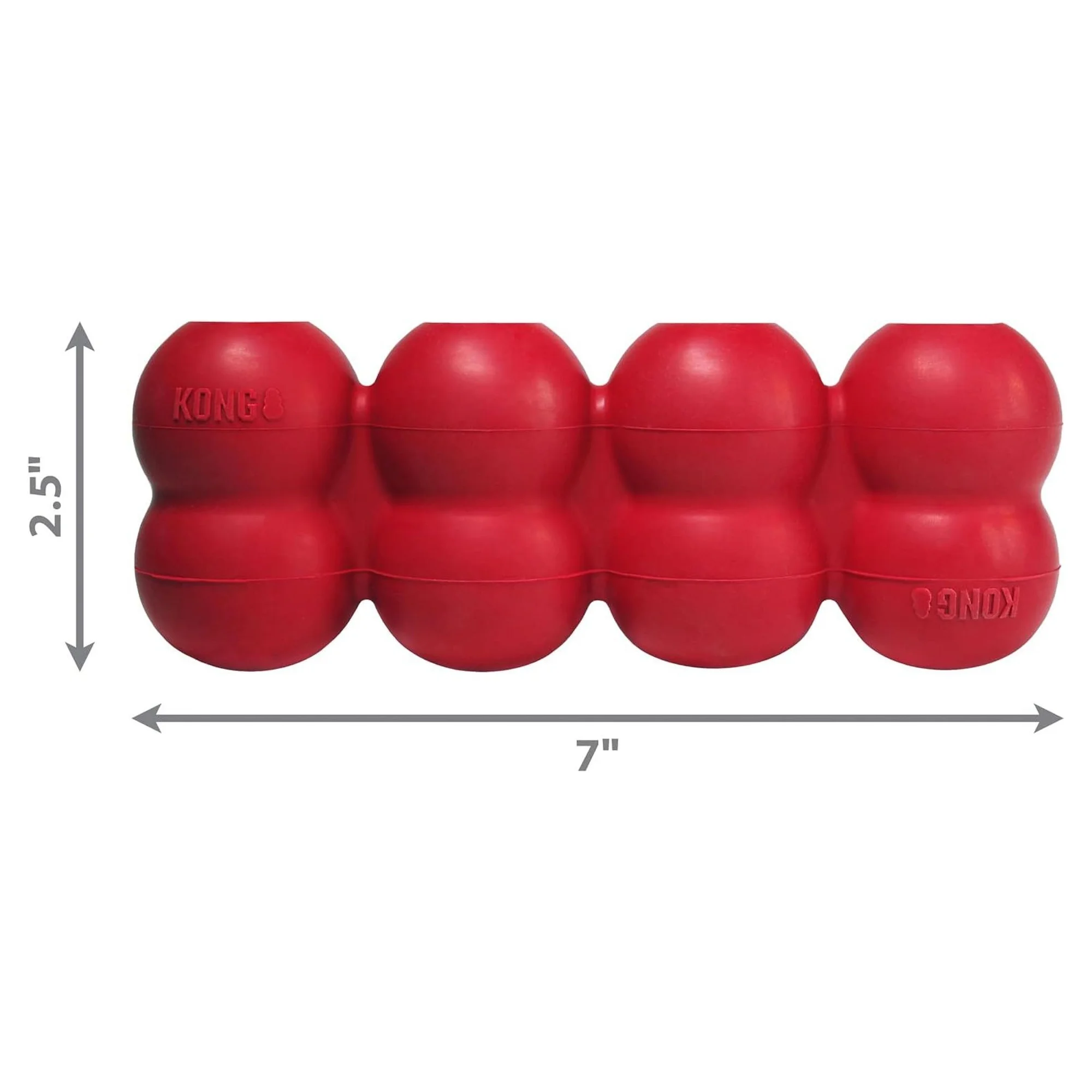 Kong Goodie Ribbon Çoklu Top Şeklinde Köpek Oyuncağı M — Toplar, 320 g — Görsel 2