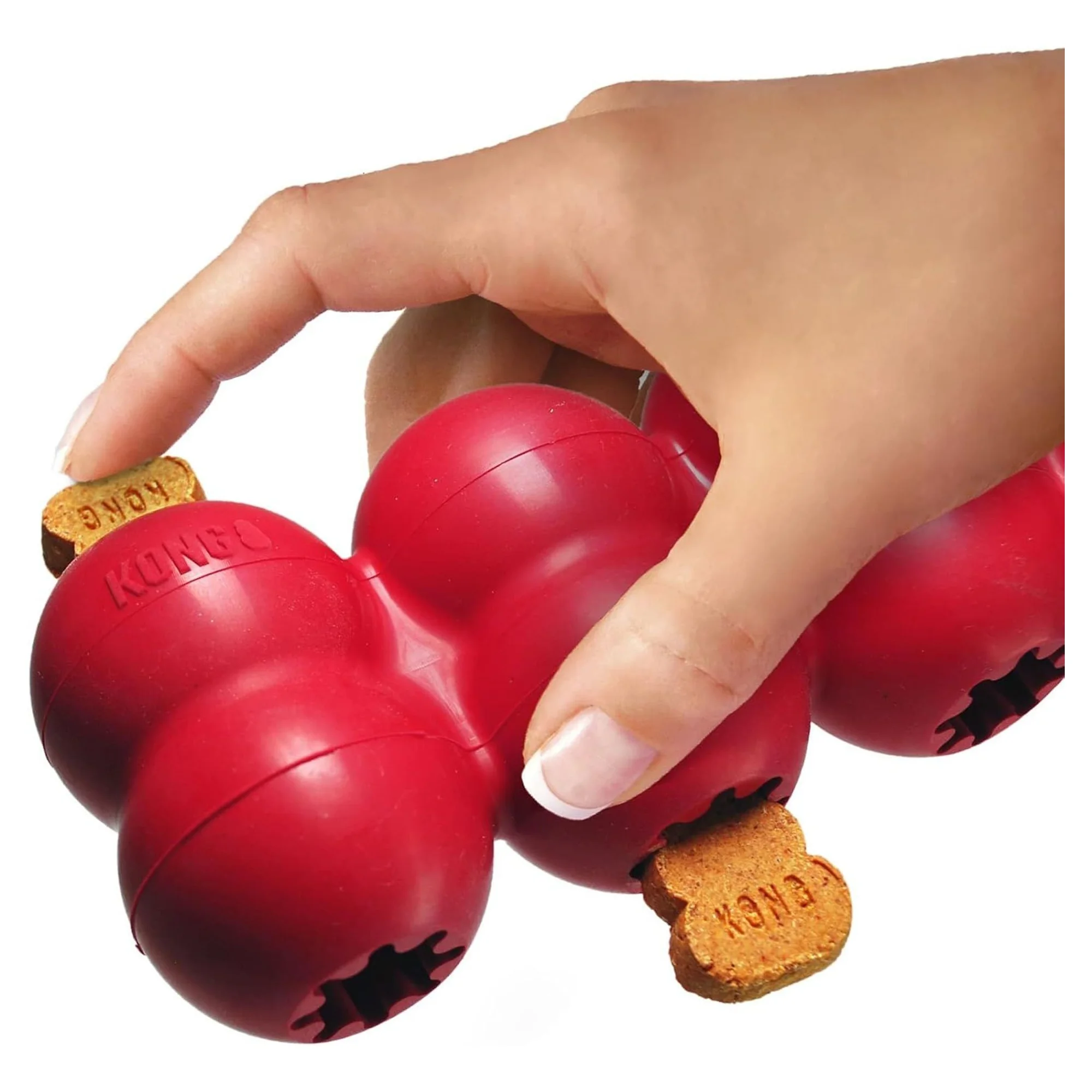 Kong Goodie Ribbon Çoklu Top Şeklinde Köpek Oyuncağı M — Toplar, 320 g — Görsel 4