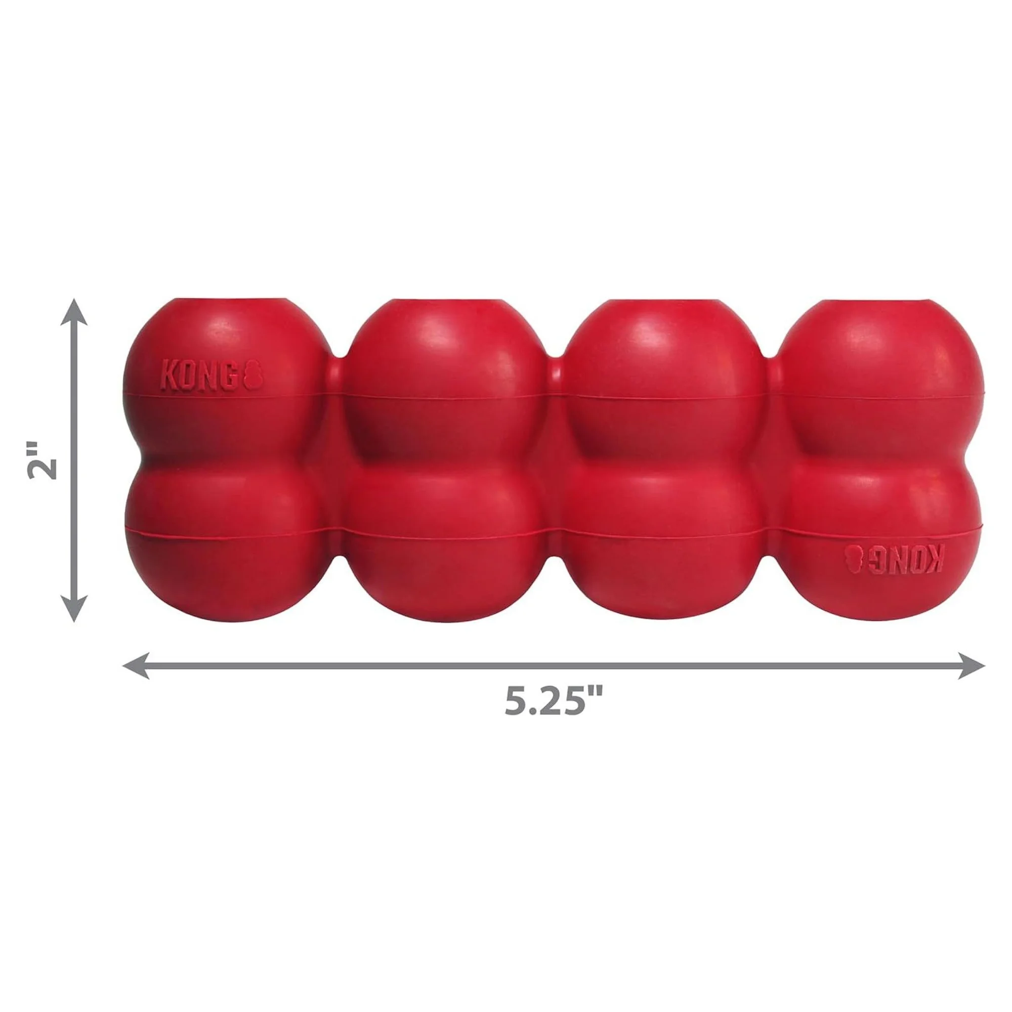 Kong Goodie Ribbon Çoklu Top Köpek Oyuncağı S — Toplar, 330 g — Görsel 2