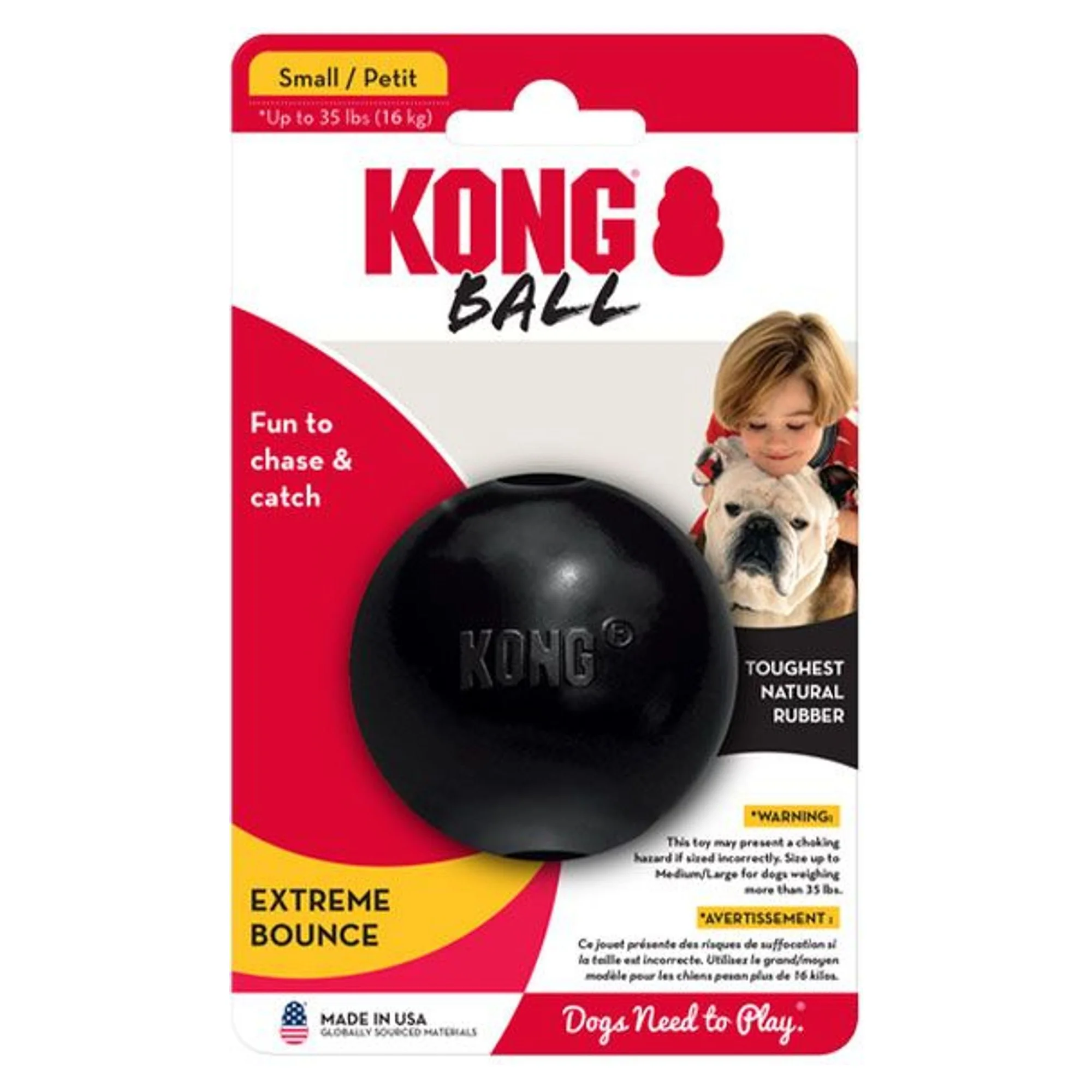 Kong Kong Extreme Ultra Sert Top Köpek Oyuncağı S