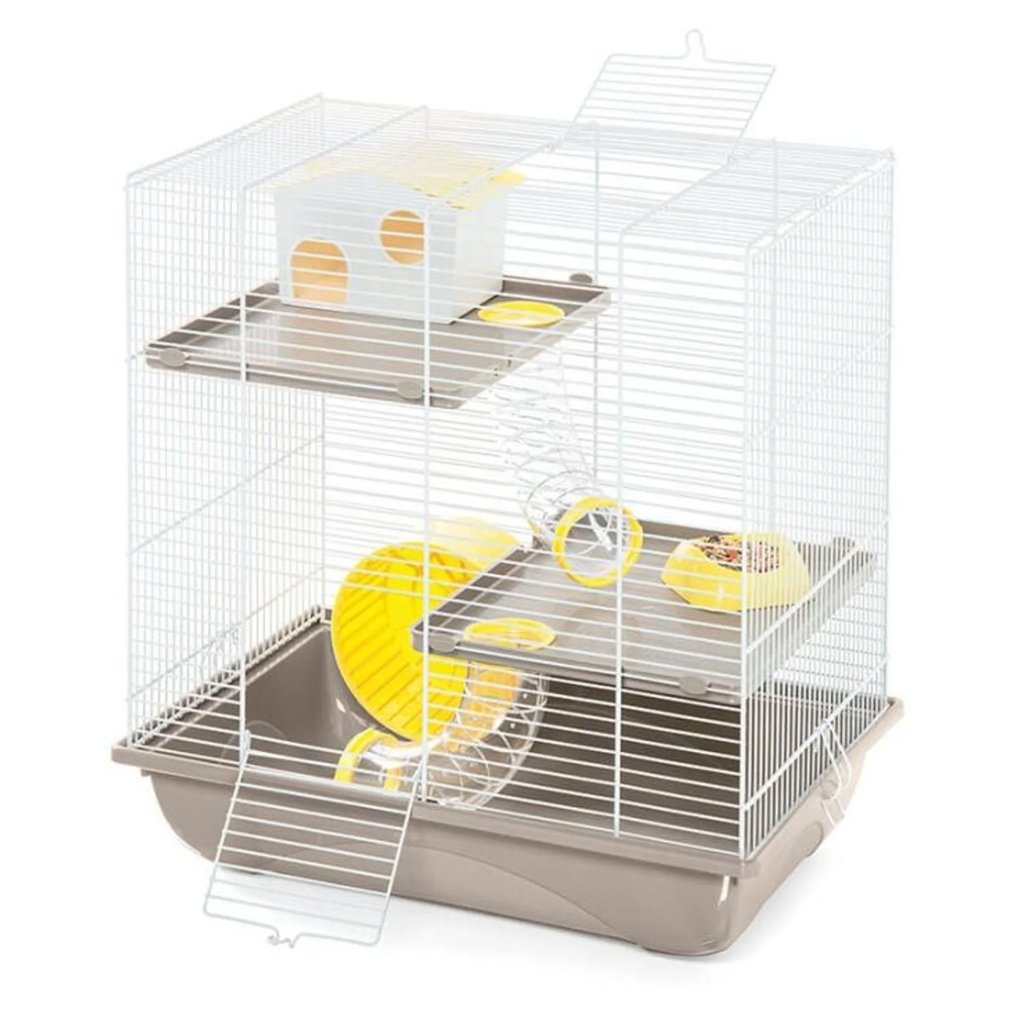 Imac Criceti 7 Kahverengi Hamster Kafesi 45x30x47.5 CM