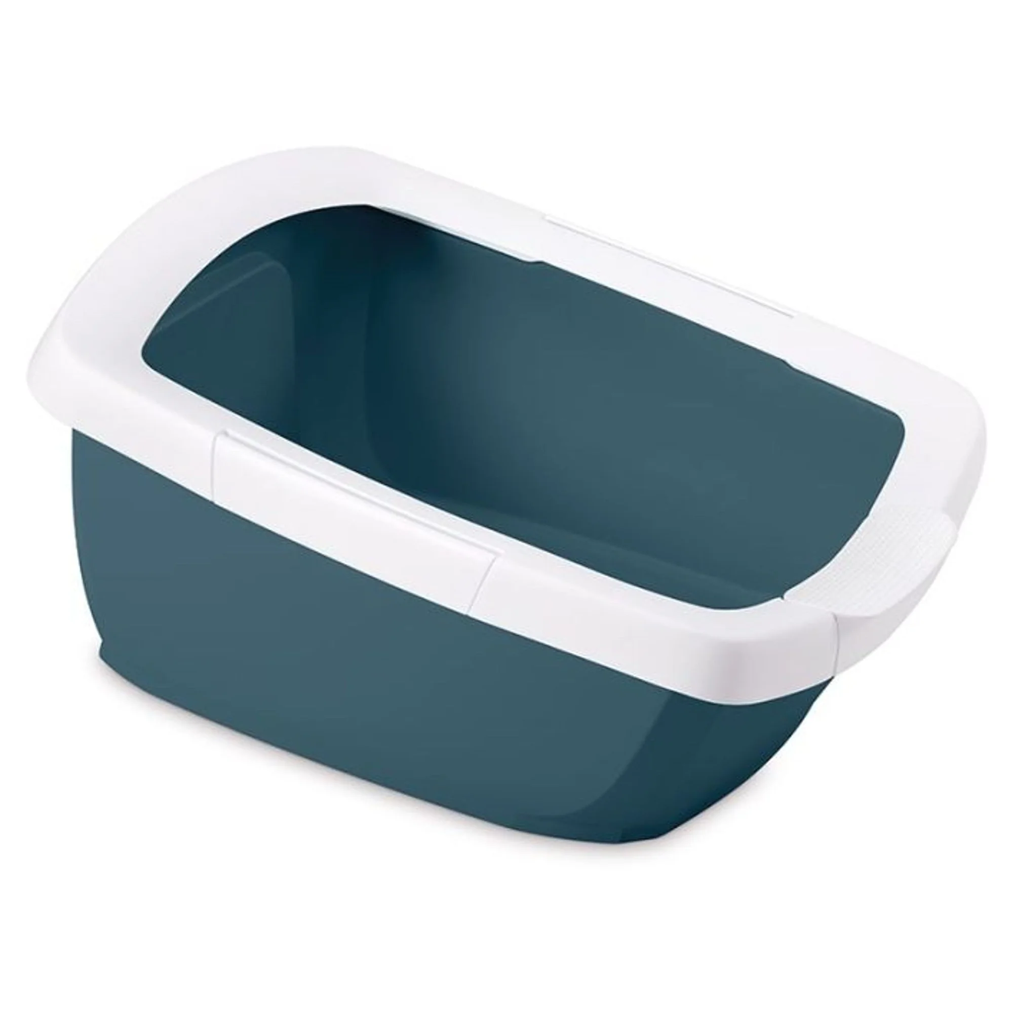 Imac Funny Yeşil/Beyaz Açık Kedi Tuvaleti 65x47.5x33 CM