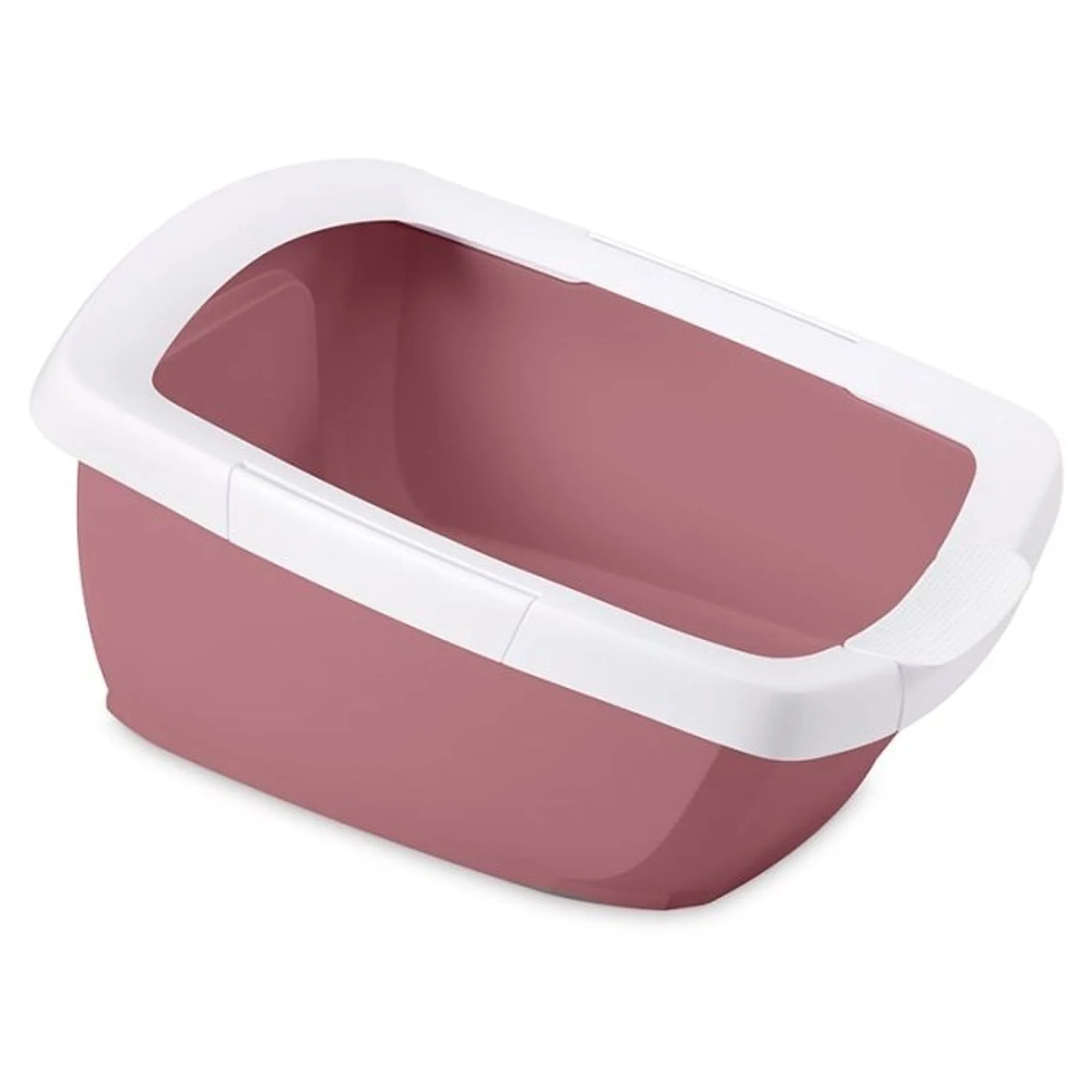 Imac Funny Pembe/Beyaz Kedi Tuvaleti 65x47.5x33 CM