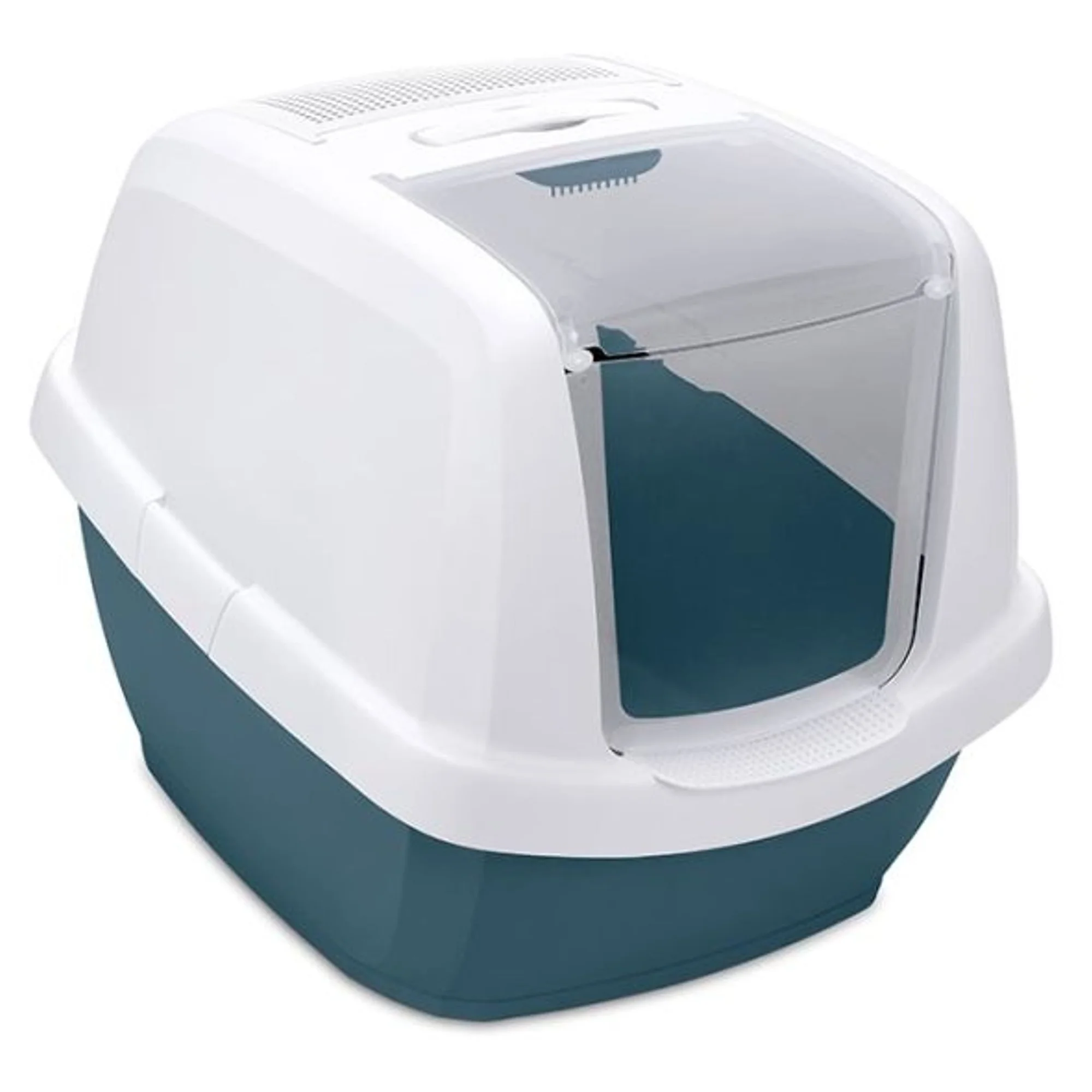 Imac Maddy Junior Petrol Mavi Kapalı Kedi Tuvaleti 57x43x41 CM