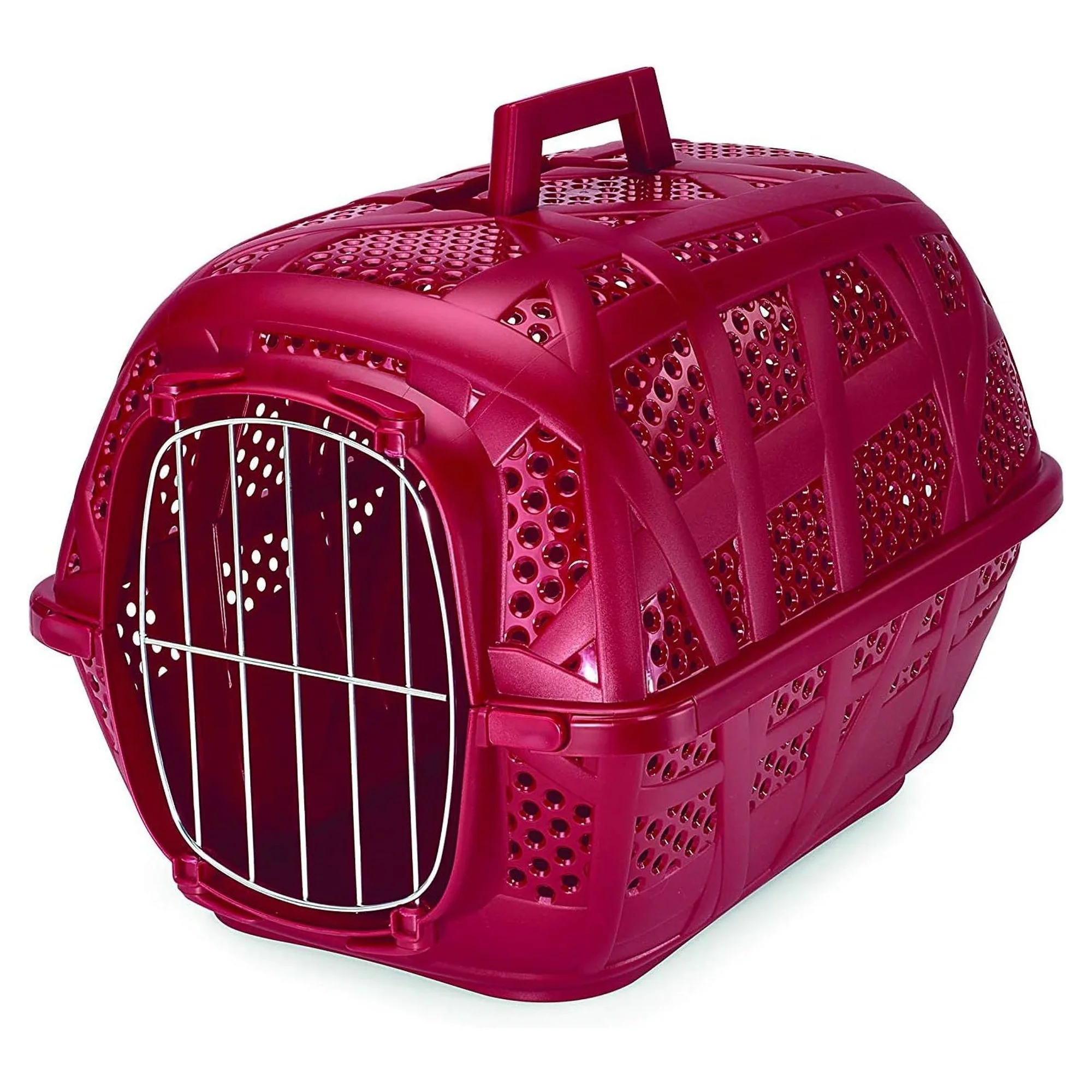 Imac Carry Sport Pembe Metal Kapılı Evcil Hayvan Taşıma Çantası 48.5x34x32 CM