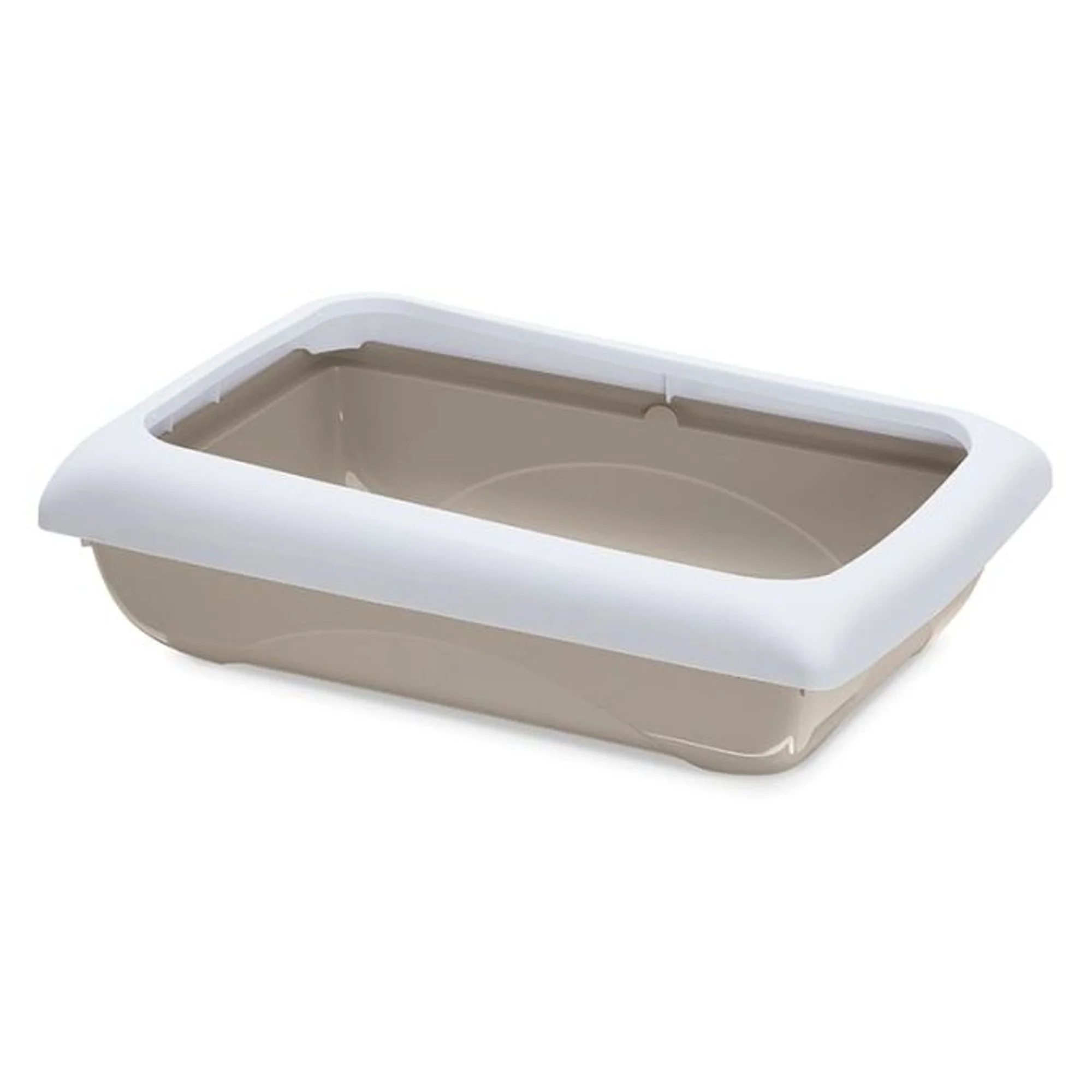 Imac Duo Bej/Beyaz Kedi Tuvaleti ve Kürek 59x40x28 CM