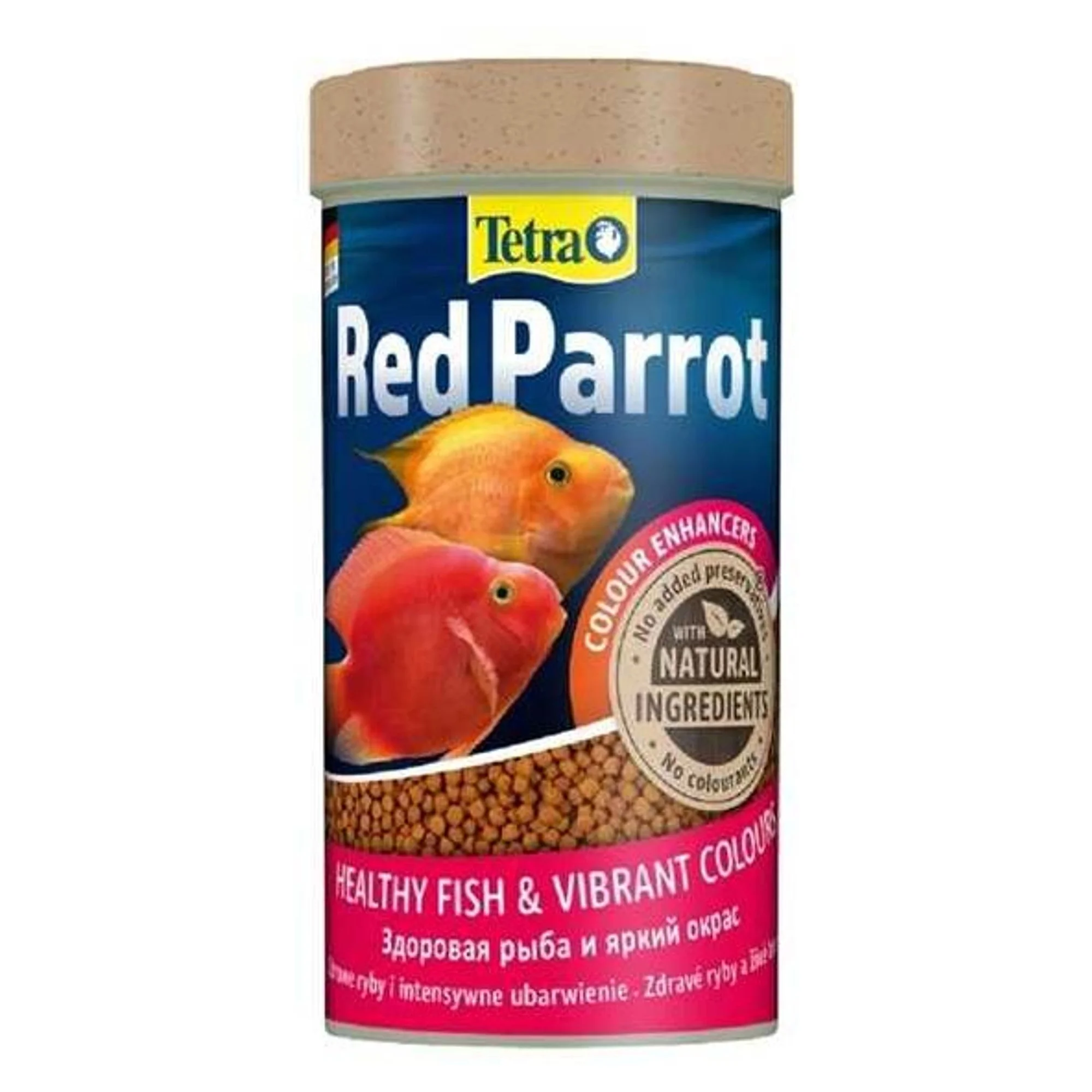 Tetra RedParrot Cichlid Papağan Balık Yemi - 250mL