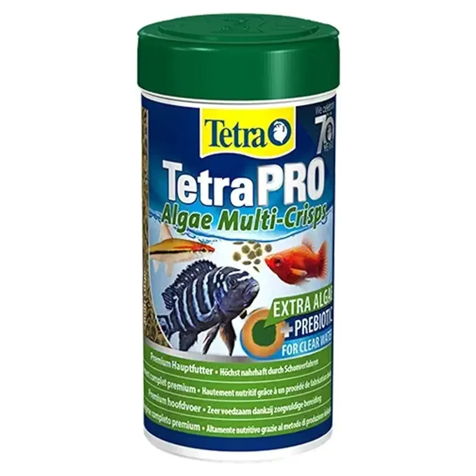 Tetra Pro Algae Crisps Otçul Süs Balık Yemi - 250mL