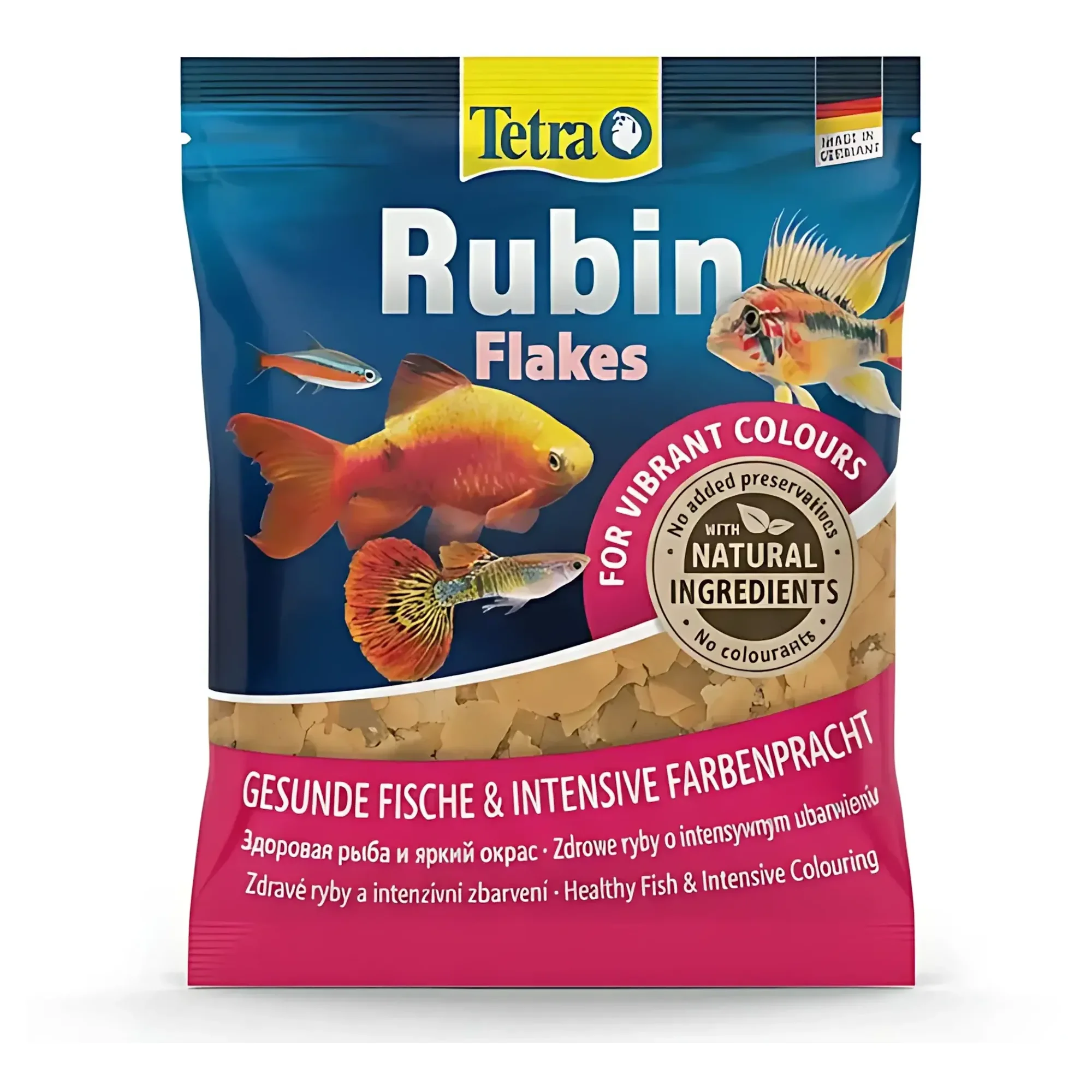 Tetra Rubin Renklendirici Pul Balık Yemi - 12G