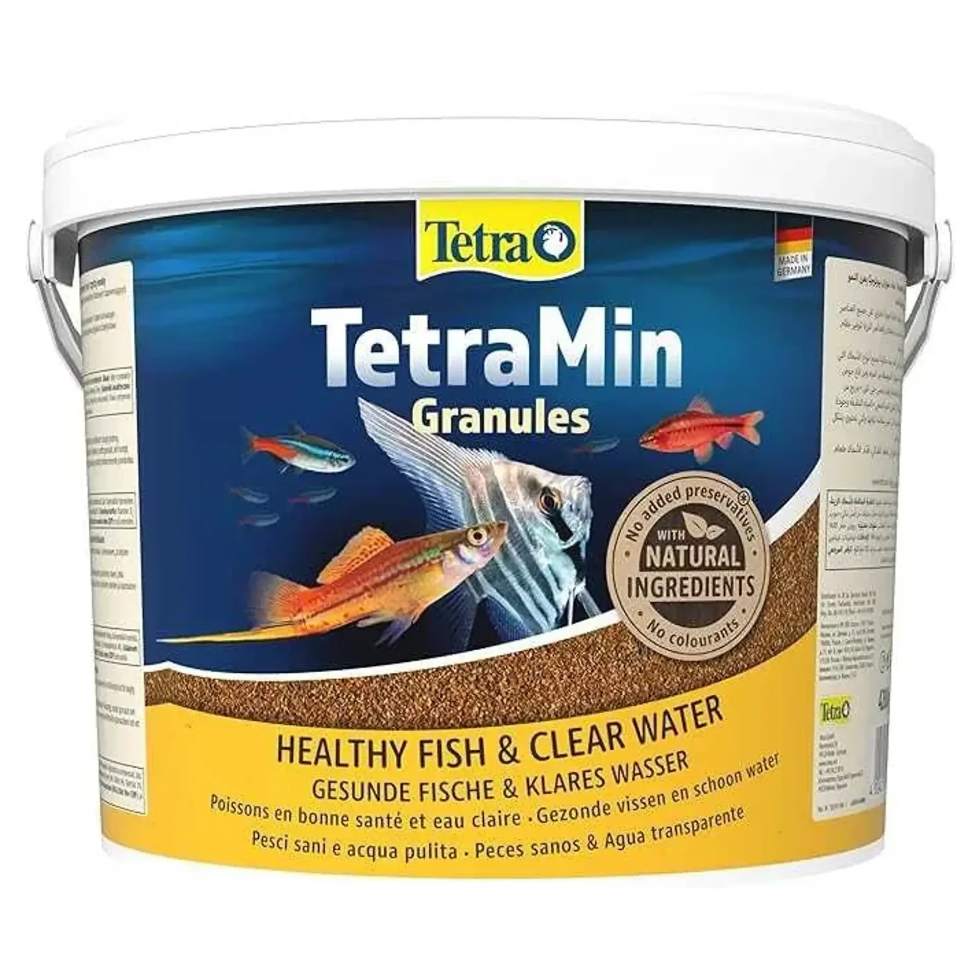 Tetra Tetra Tetramin Granules Granül Tropikal Balık Yemi - 10L