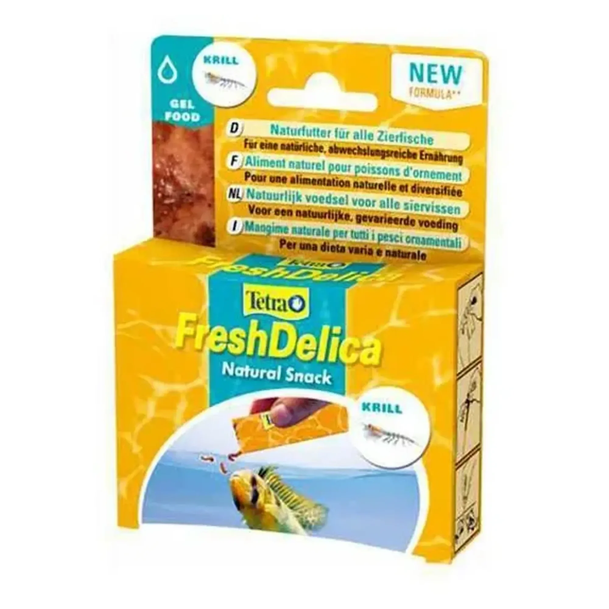 Tetra Fresh Delica Krill Tropikal Sıvı Balık Yemi - 48G