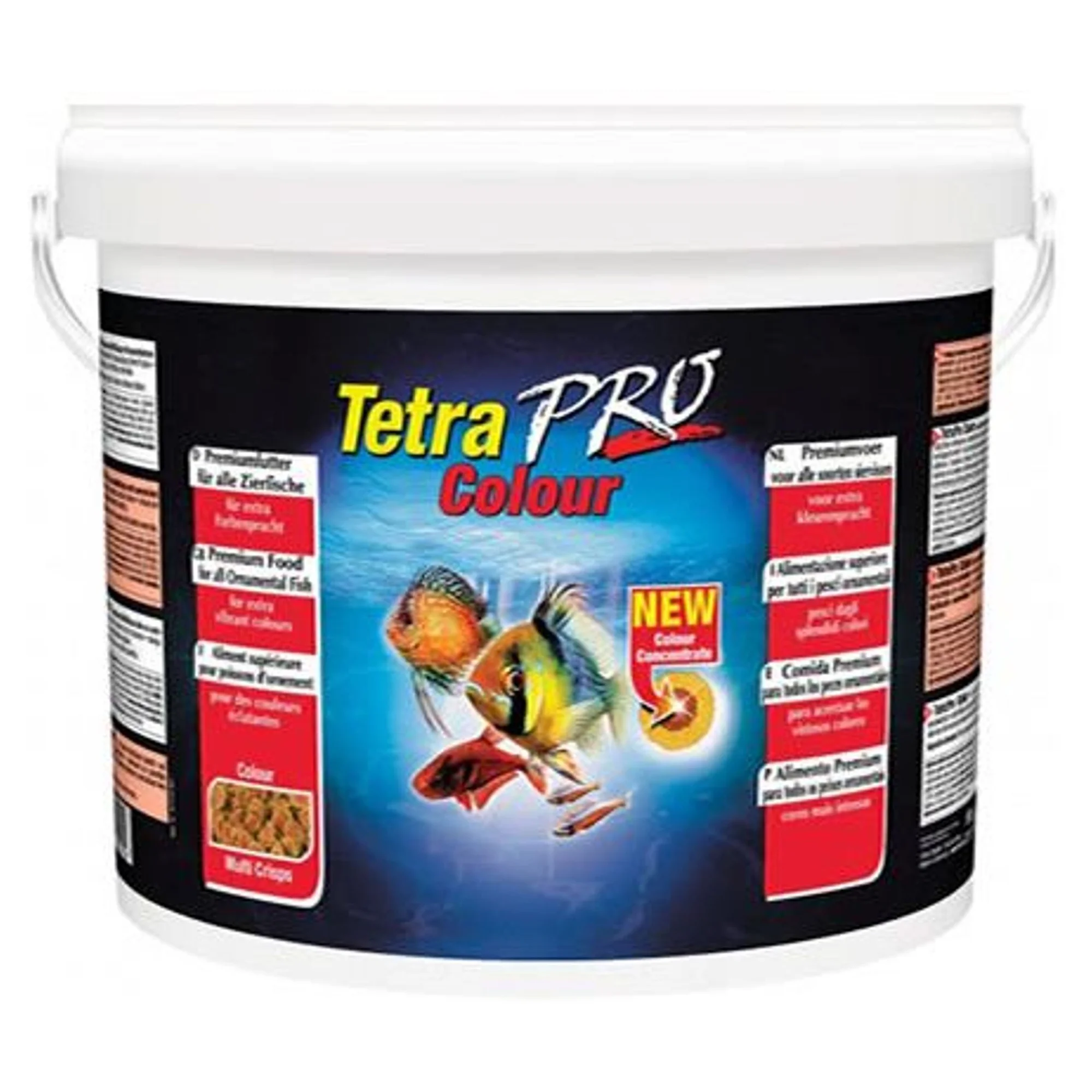 Tetra Tetra Pro Colour Renklendirici Tropikal Balık Yemi - 10L