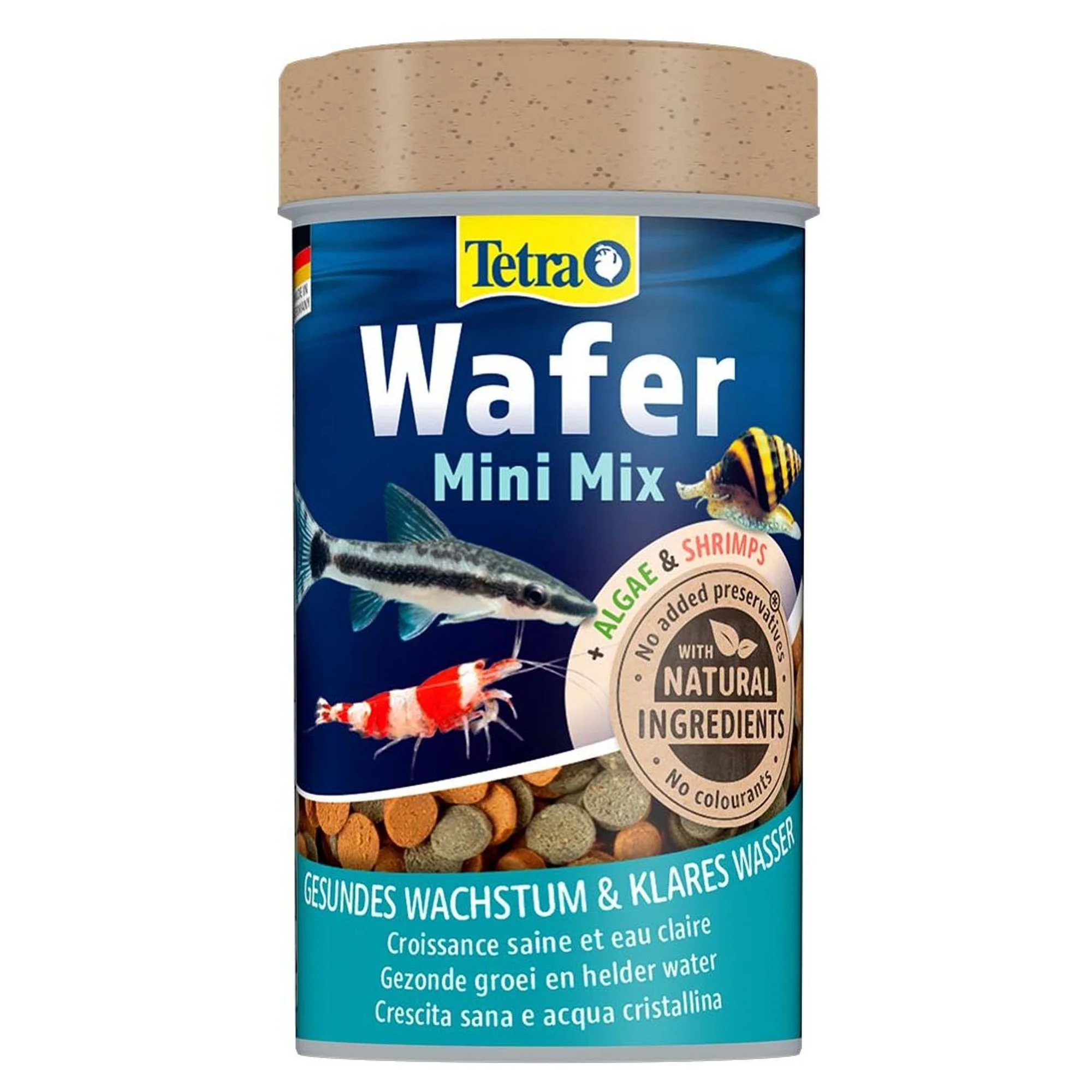 Tetra Wafermix Mini Ufak Taneli Dip Balık Yemi - 100 mL