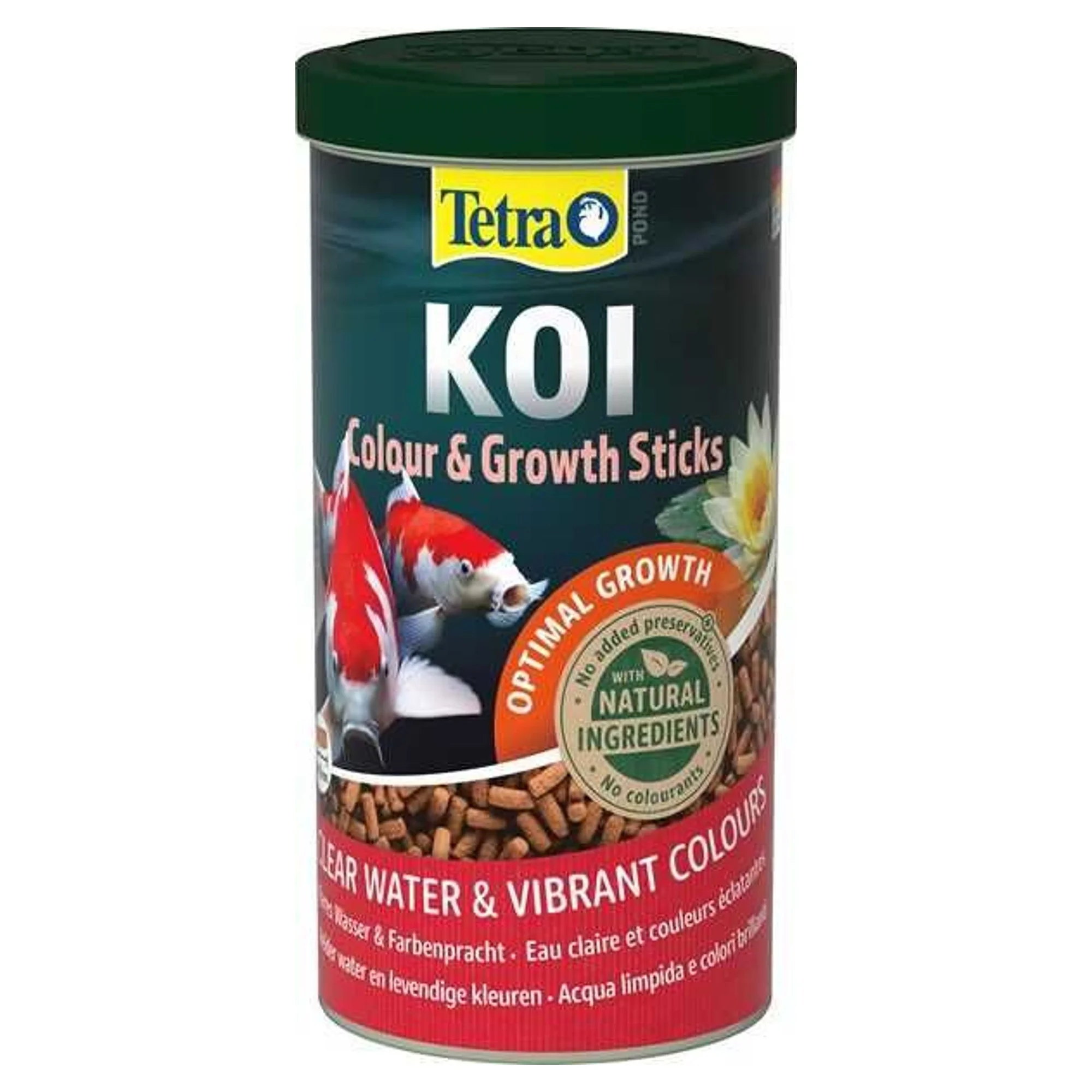 Tetra Koi Colour & Growth Sticks Renklendirici Çubuk Havuz Balıkları Yemi - 1L