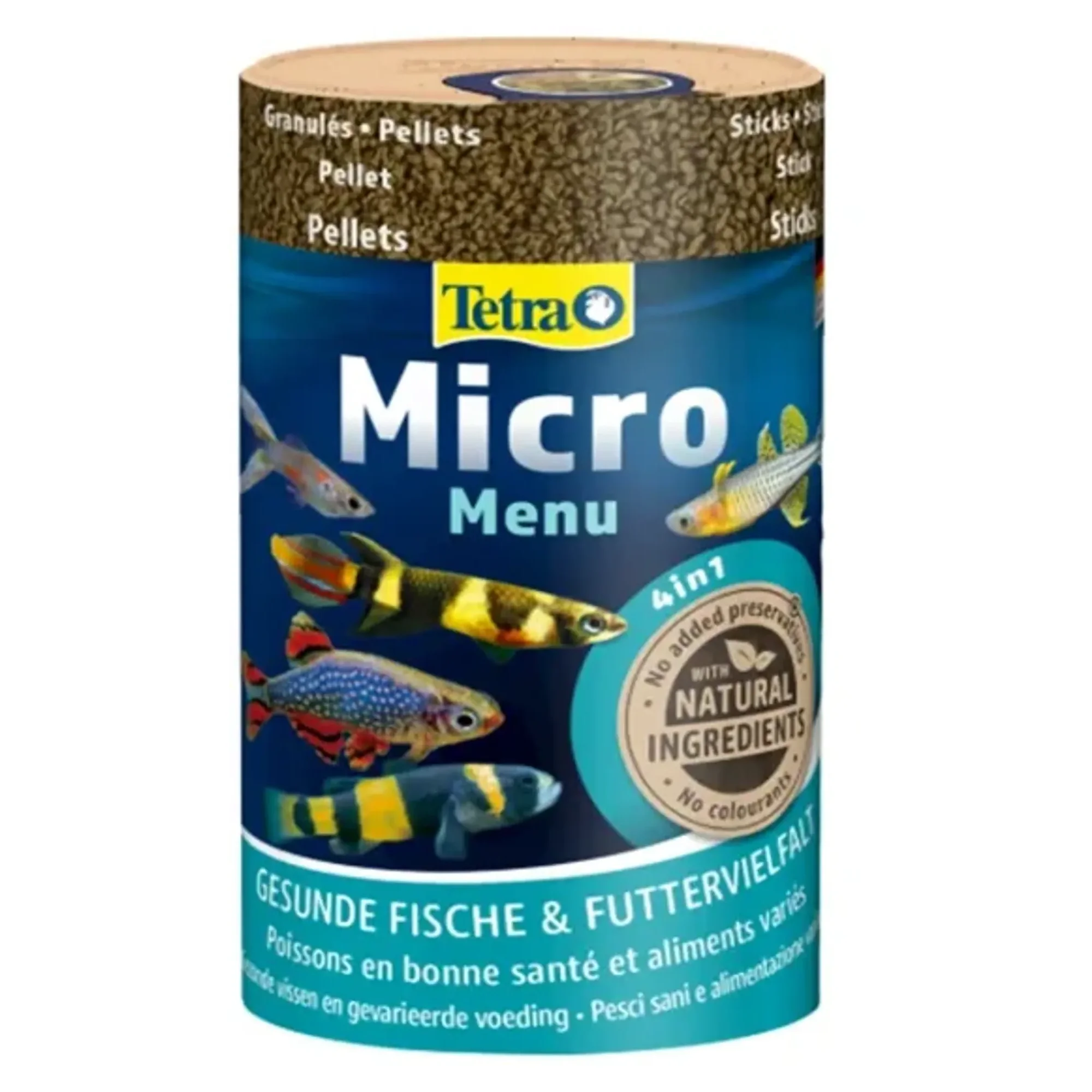 Tetra Micro Menu Karışık Mikro Tropikal Balık Yemi - 100 mL