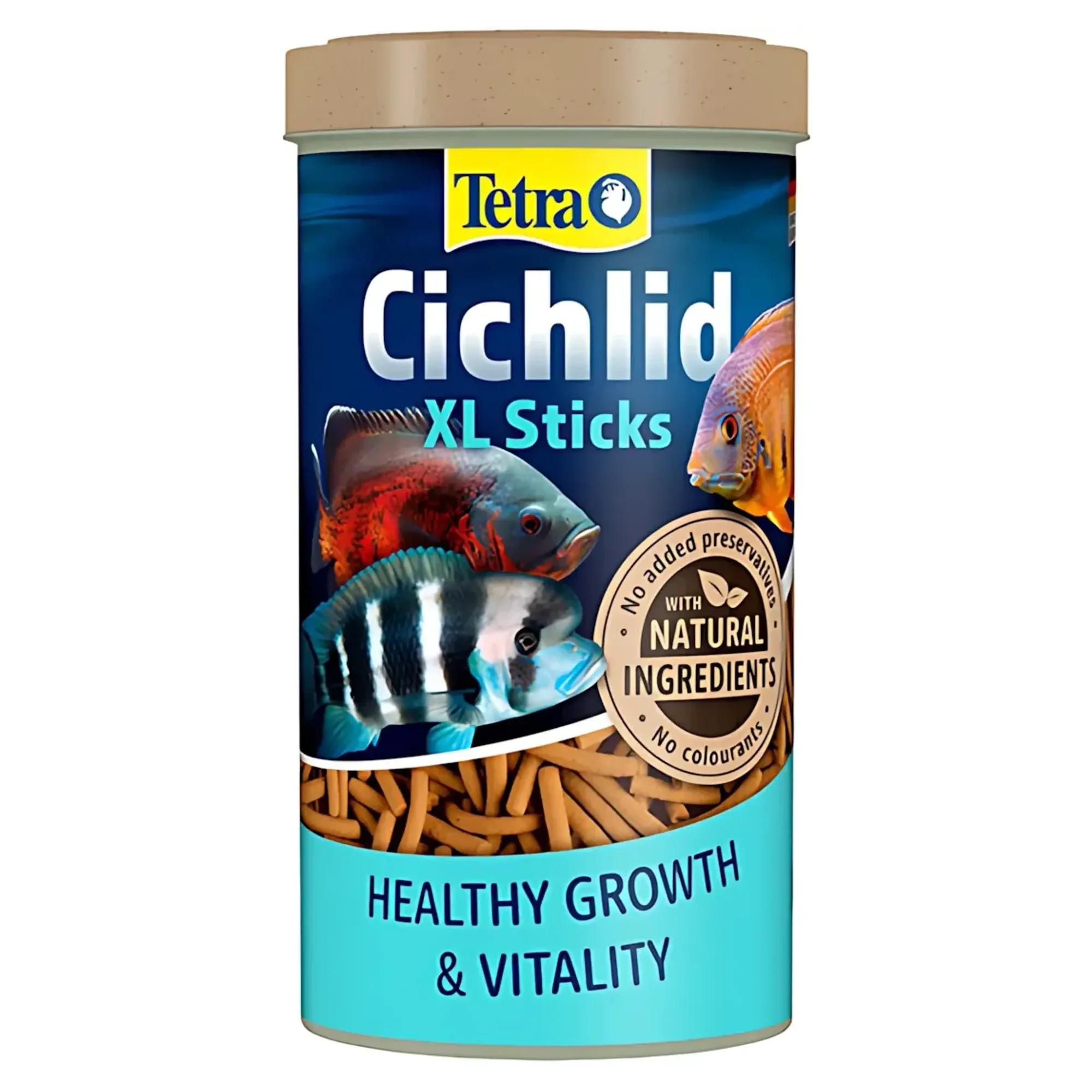 Tetra Cichlid XL Sticks Çubuk Balık Yemi - 1L