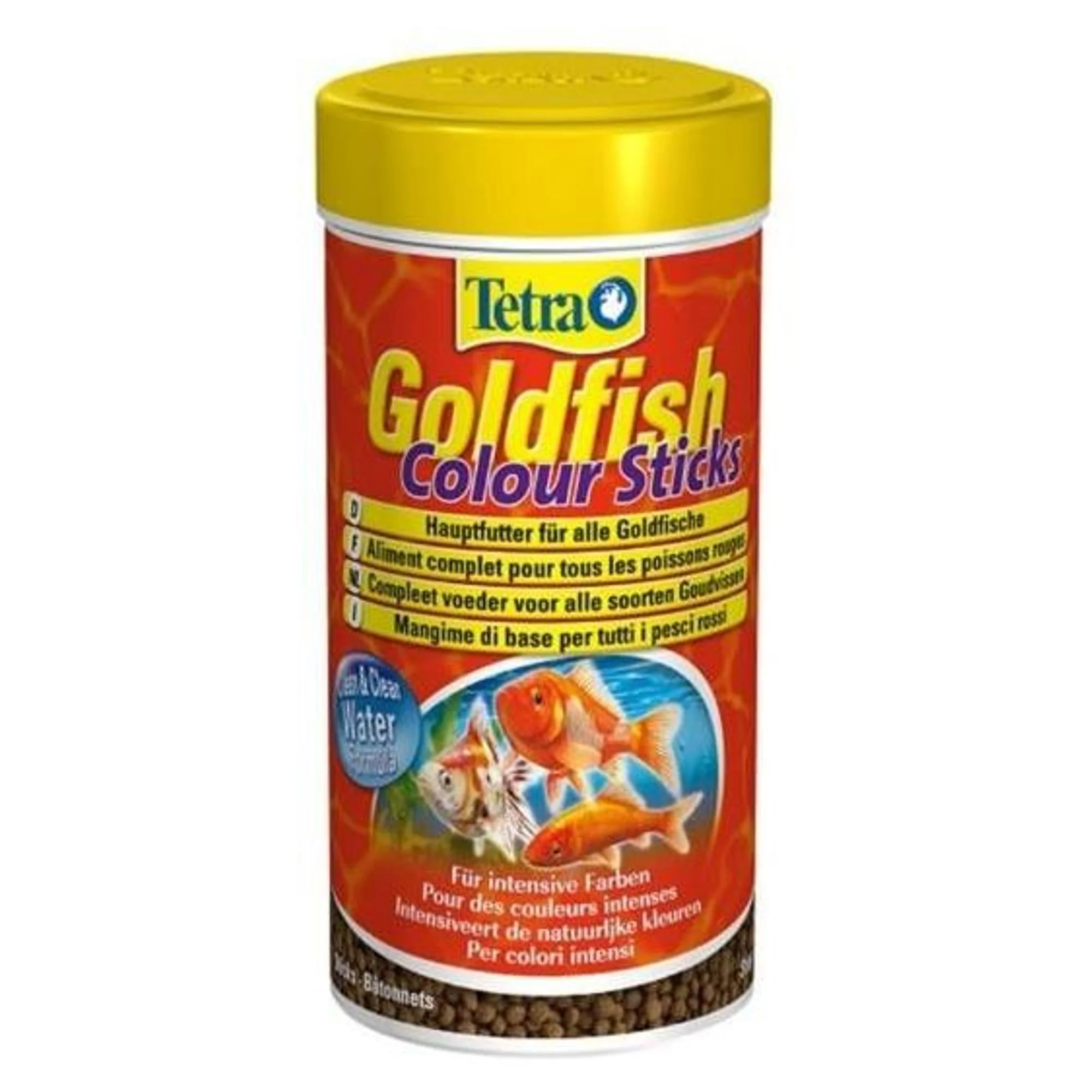 Tetra Goldfish Renklendirici Japon Çubuk Balık Yemi - 250 mL
