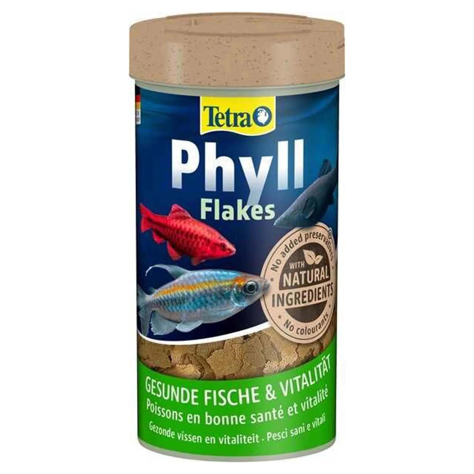 Tetra Phyll Flakes Bitkisel Tropikal Balık Yemi - 100mL
