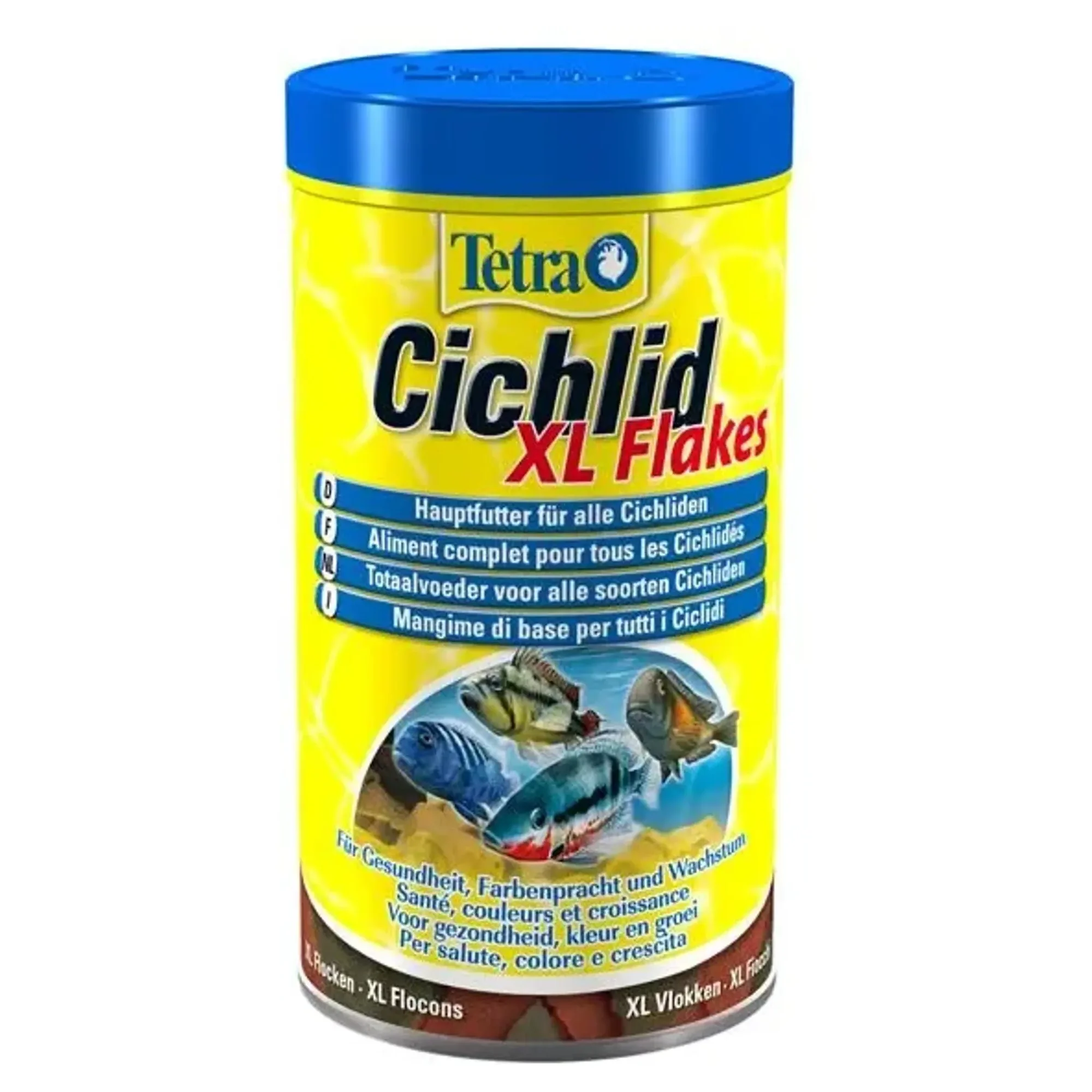 Tetra Cichlid XL Flakes Pul Balık Yemi - 1L