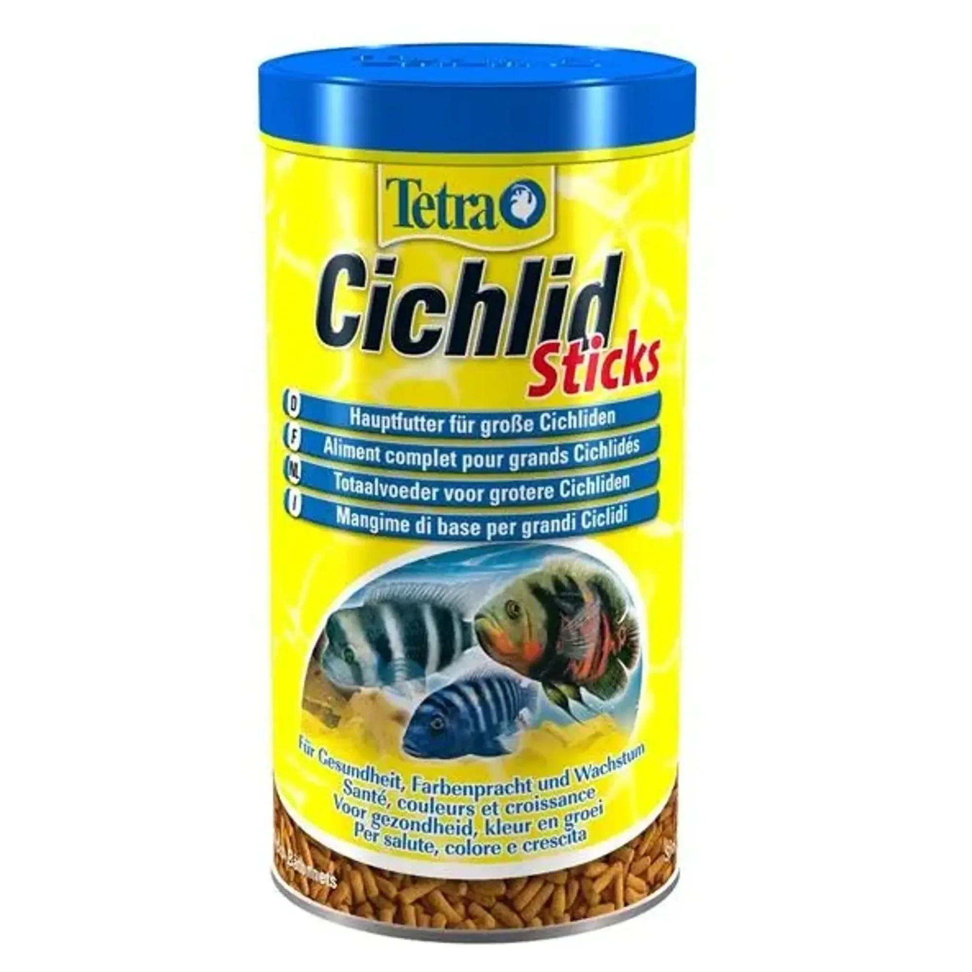 Tetra Cichlid Sticks Cichlid Çubuk Balık Yemi - 1L