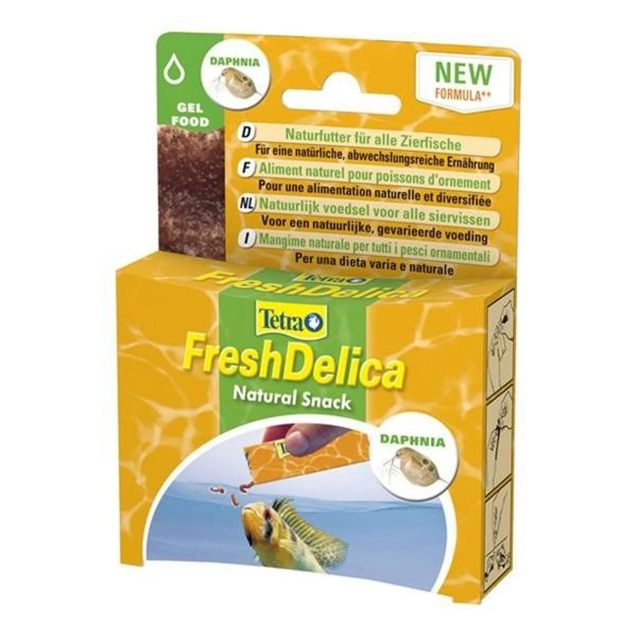 Tetra Fresh Delica Daphnia Tropikal Jel Balık Yemi - Su Piresi - 48G