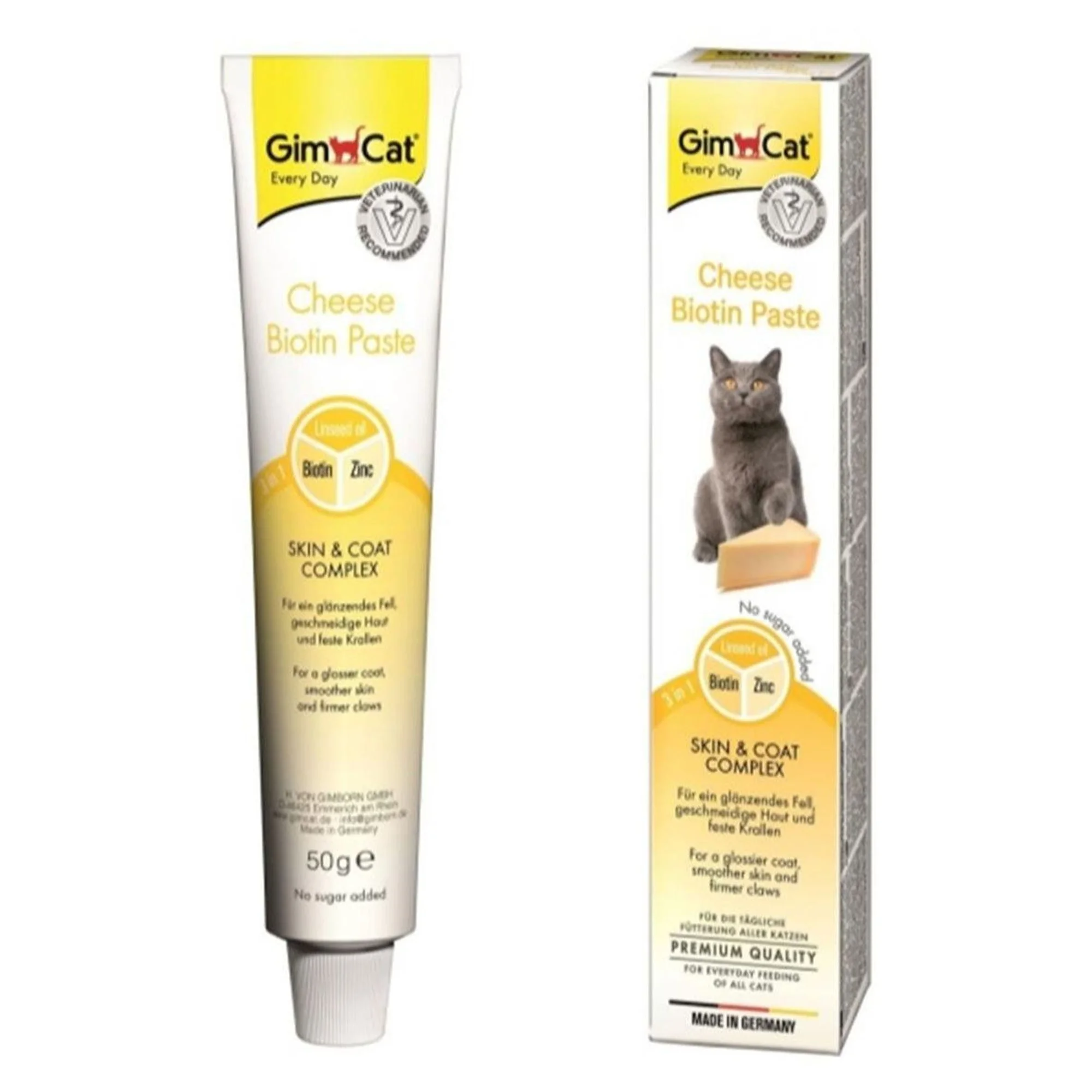 GimCat Cheese Biotin Paste Kedi Macunu 50 G