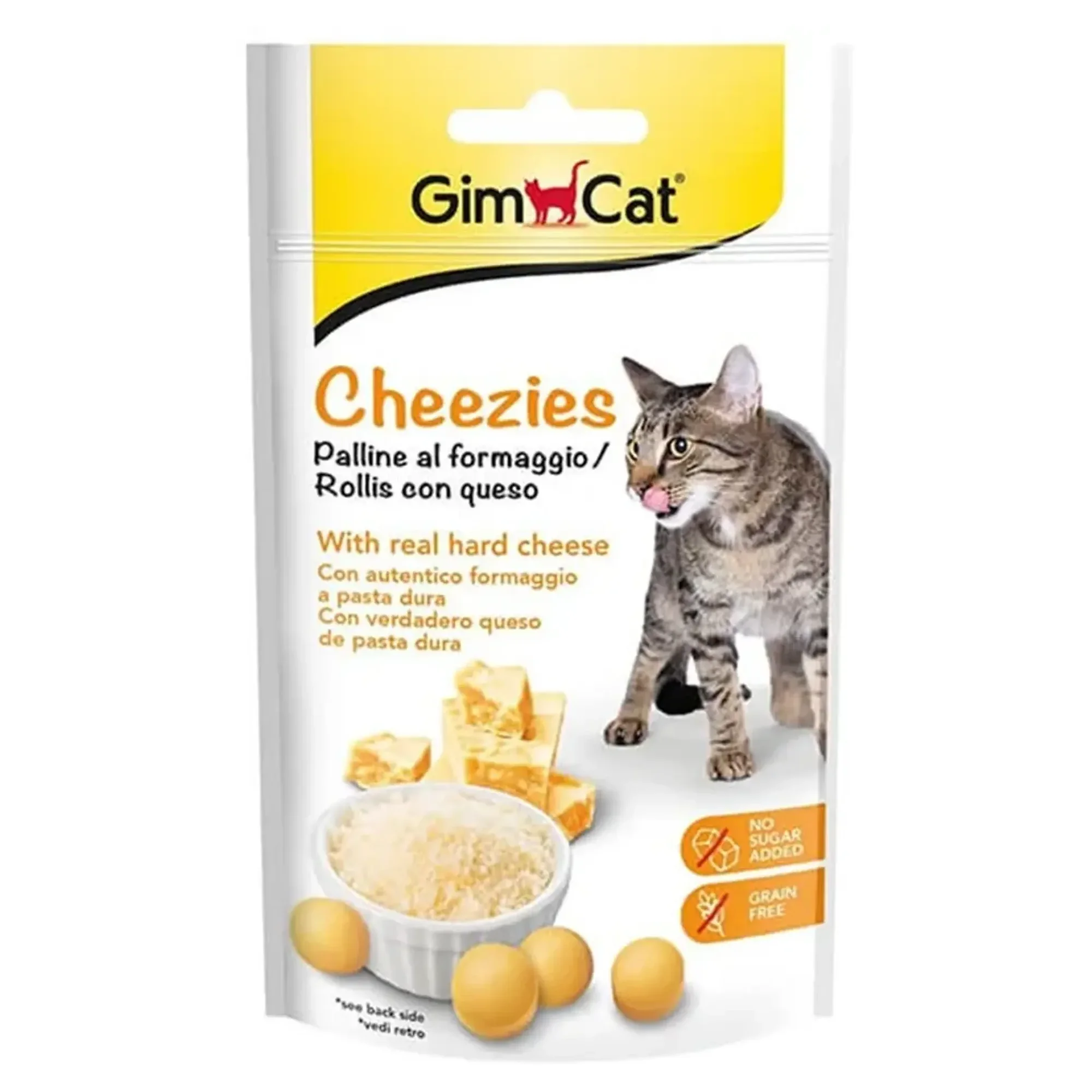 GimCat Cheezies Peynirli Kedi Ödül Tableti 50 G