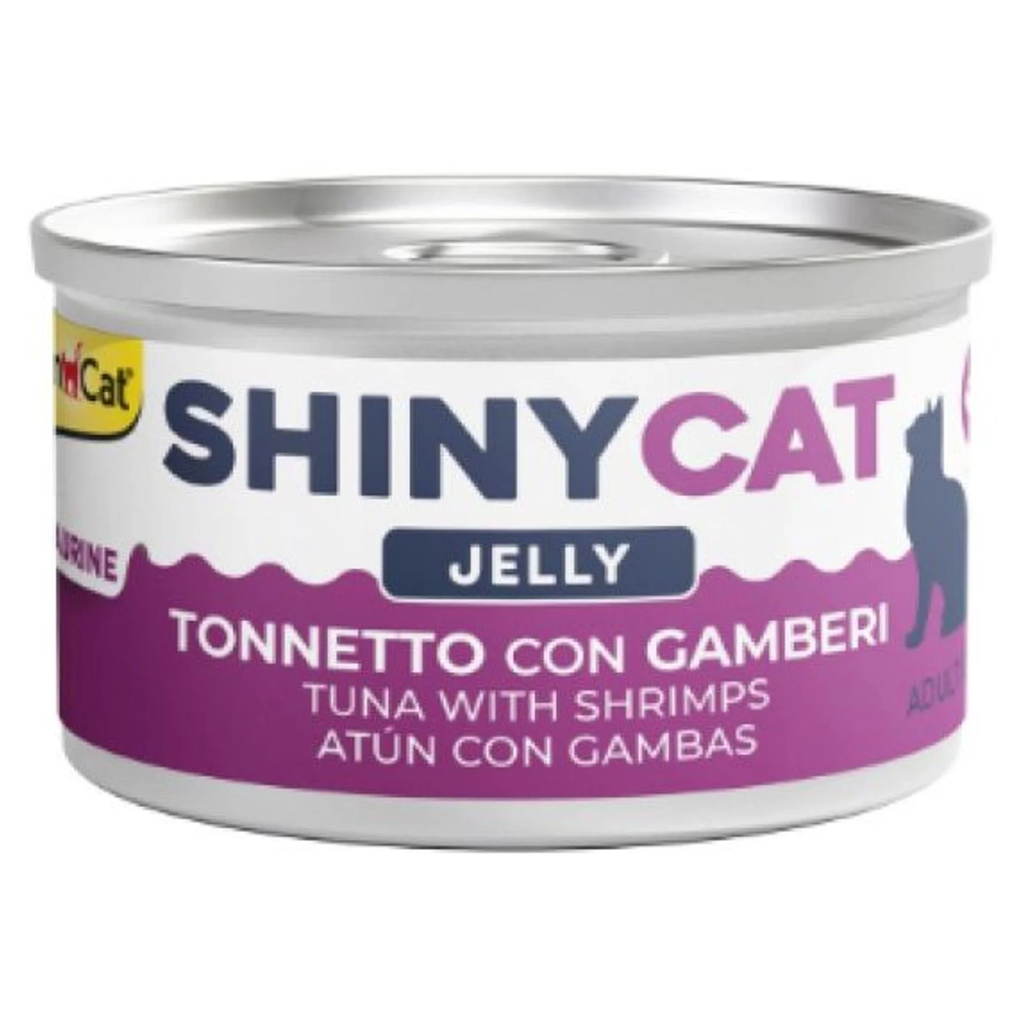 GimCat Shinycat Jöle İçinde Ton Balıklı ve Karidesli Kedi Konservesi 70 G