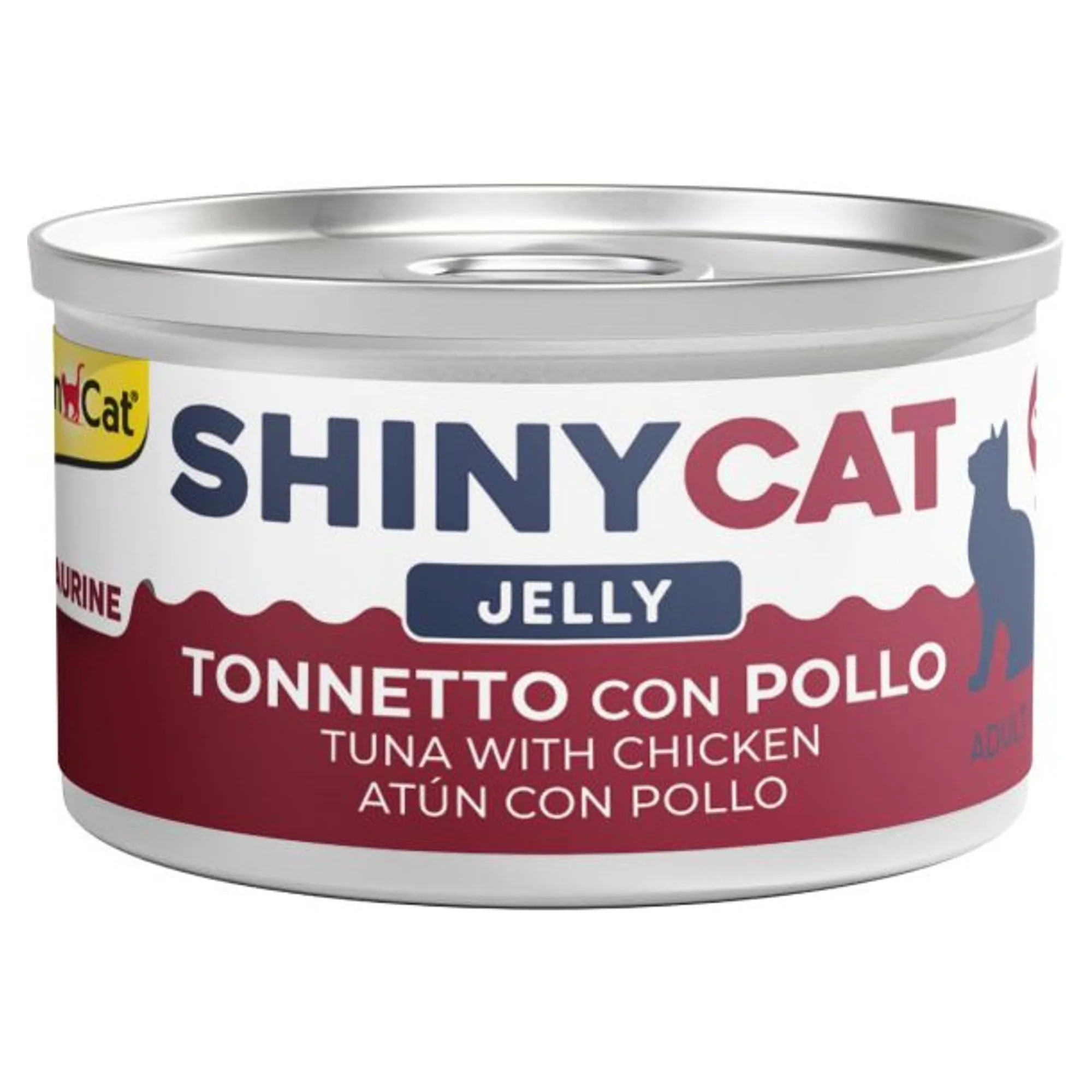 GimCat Shinycat Jöle İçinde Ton Balıklı ve Tavuklu Kedi Konservesi 70 G