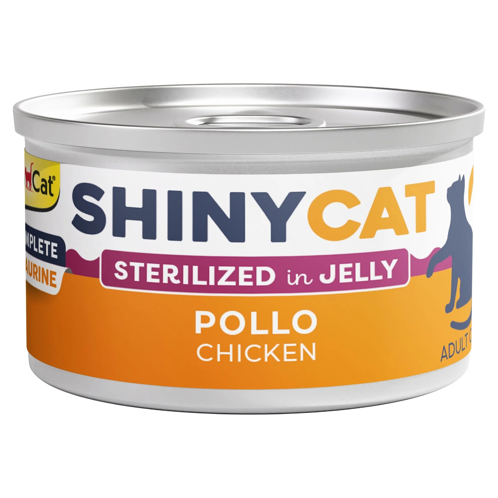 GimCat Shinycat Jelly Jöle İçinde Sterilized Tavuklu Kısırlaştırılmış Kedi Konservesi 70 G