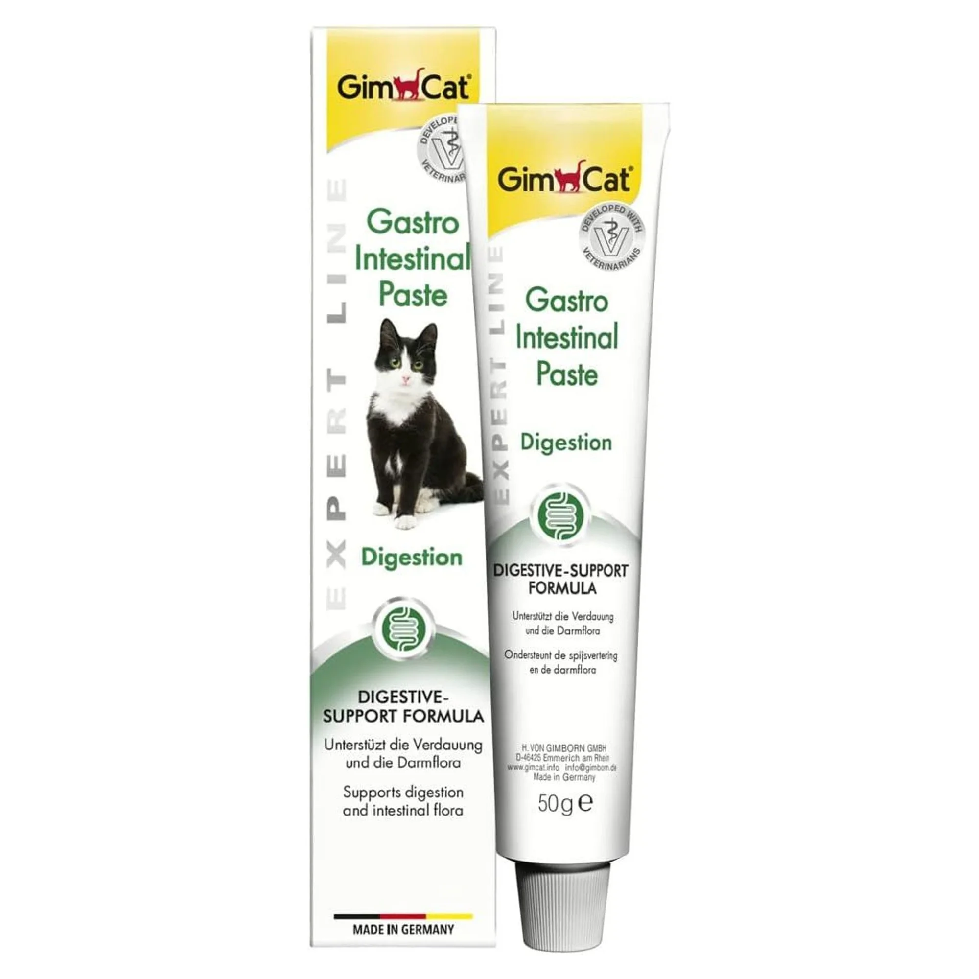 GimCat Gastrointestinal Sindirim Sistemi Destekleyici Kedi Macunu 50 G