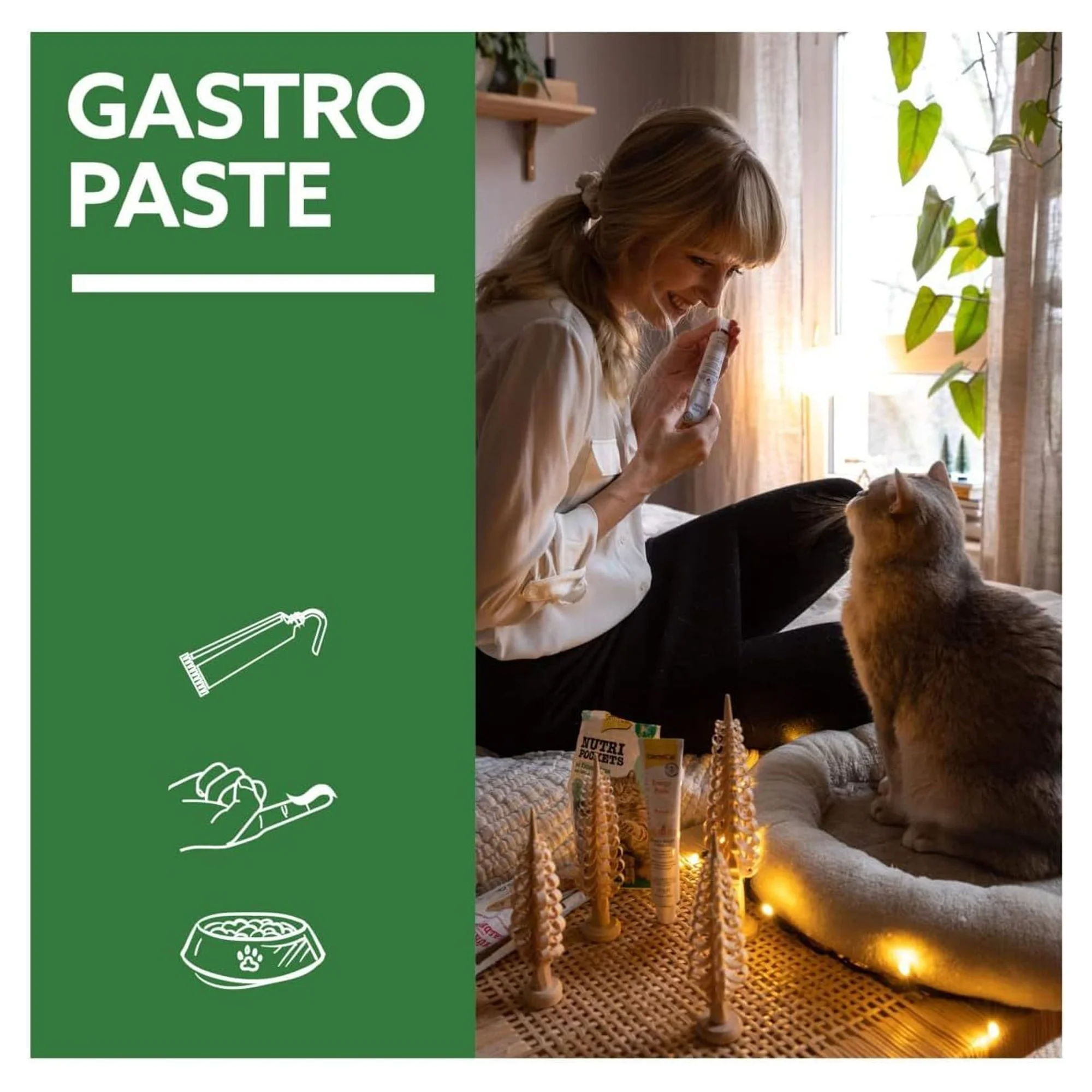 GimCat GimCat Gastrointestinal Sindirim Sistemi Destekleyici Kedi Macunu 50 G — Takviye ve Vitaminler, 50 g — Görsel 5