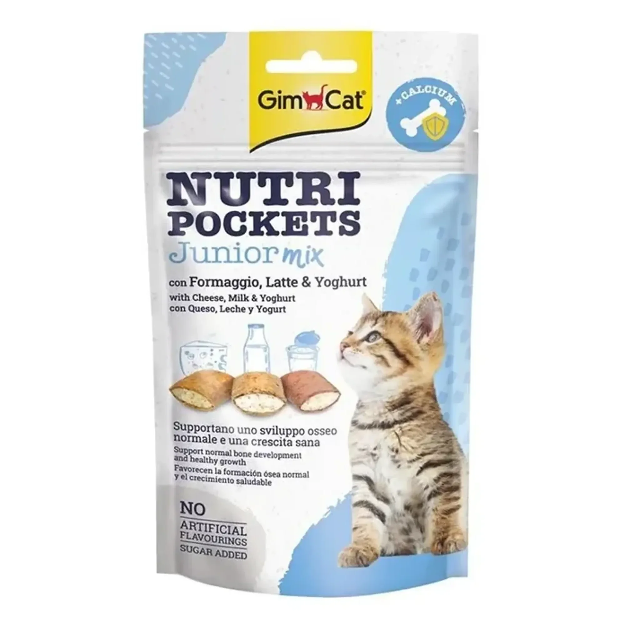 GimCat Nutripockets Junior Mix Kedi Ödül Maması 60 G