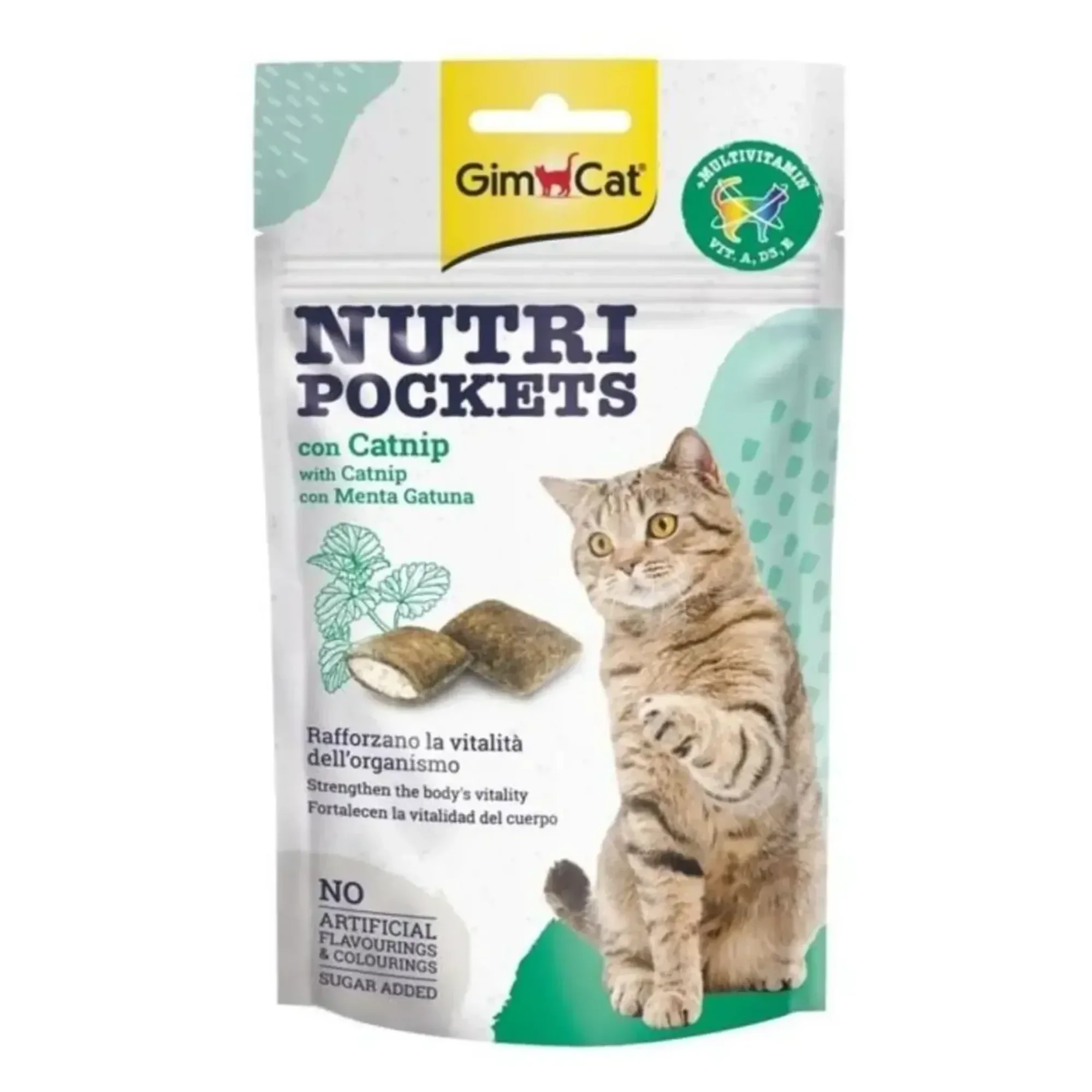 GimCat Kedi Ödülü Tableti NP Peynir Dental 60 G