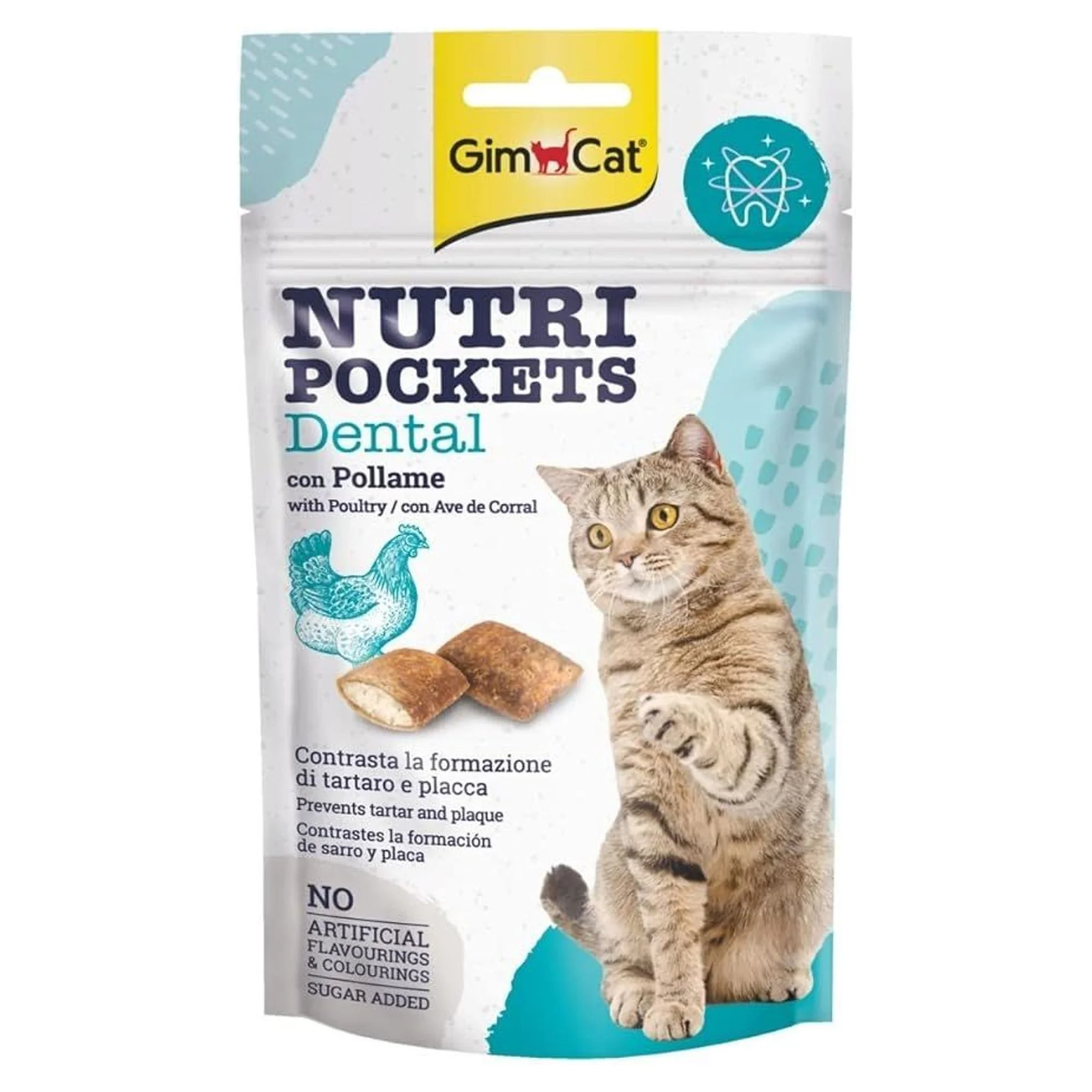 GimCat Tavuklu Dental Kedi Ödül Maması 60 G