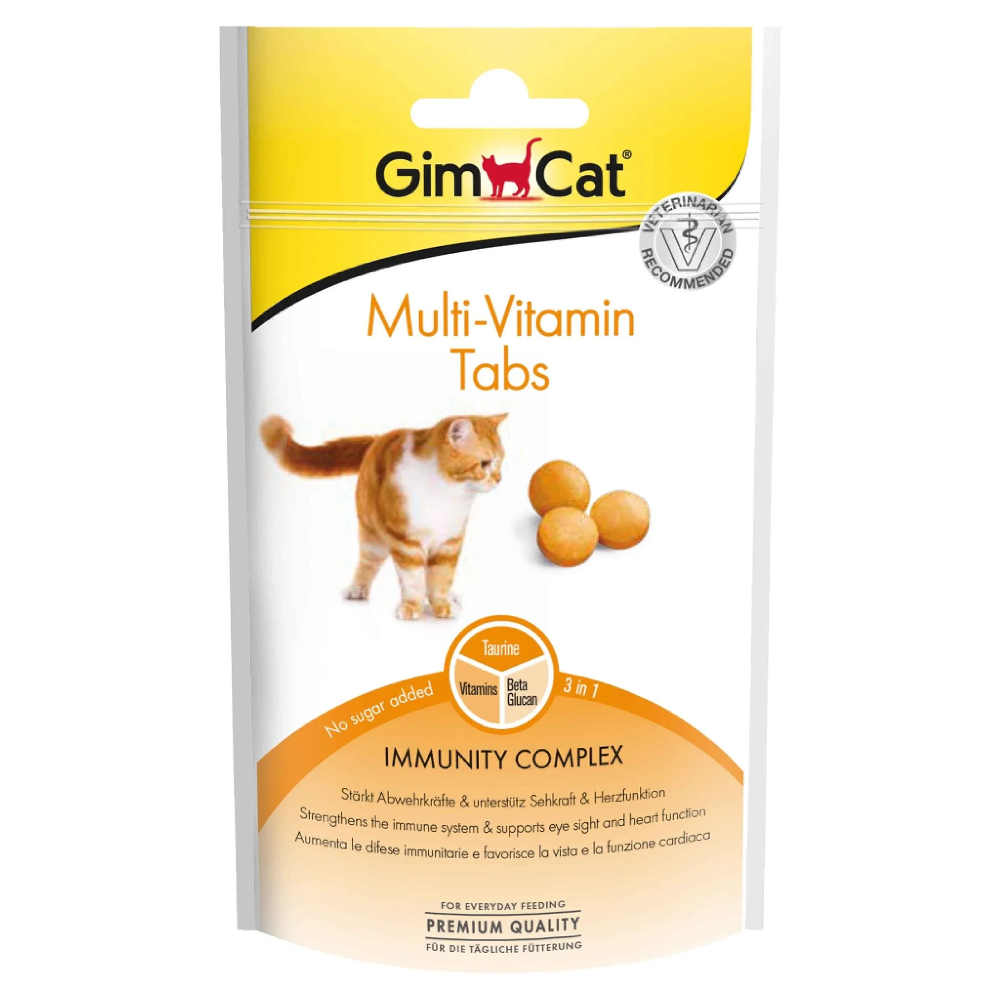 GimCat Multivitamin Ödül Tableti 40 G