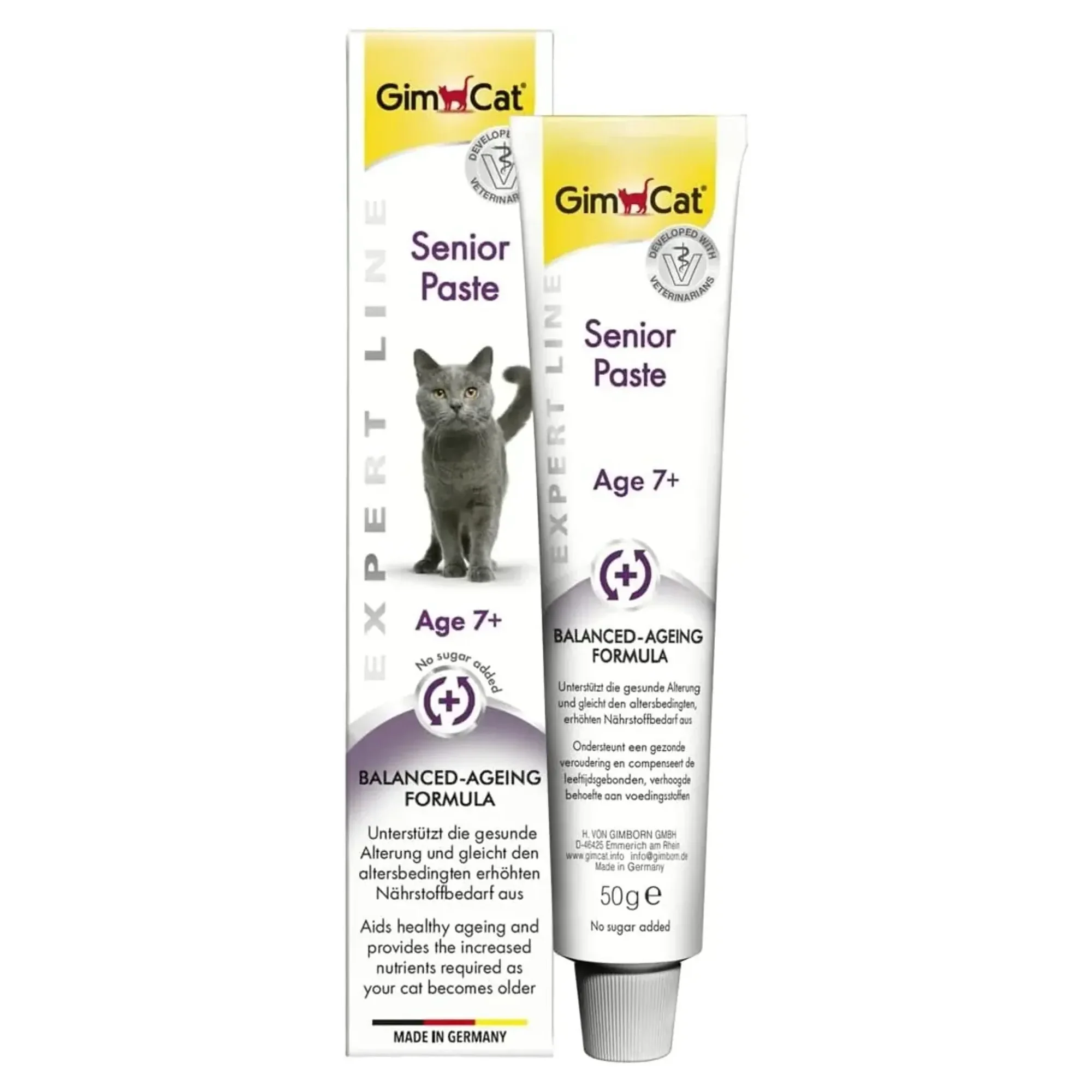 GimCat GimCat Senior Yaşlı Kediler için Vitamin Macun 50 G