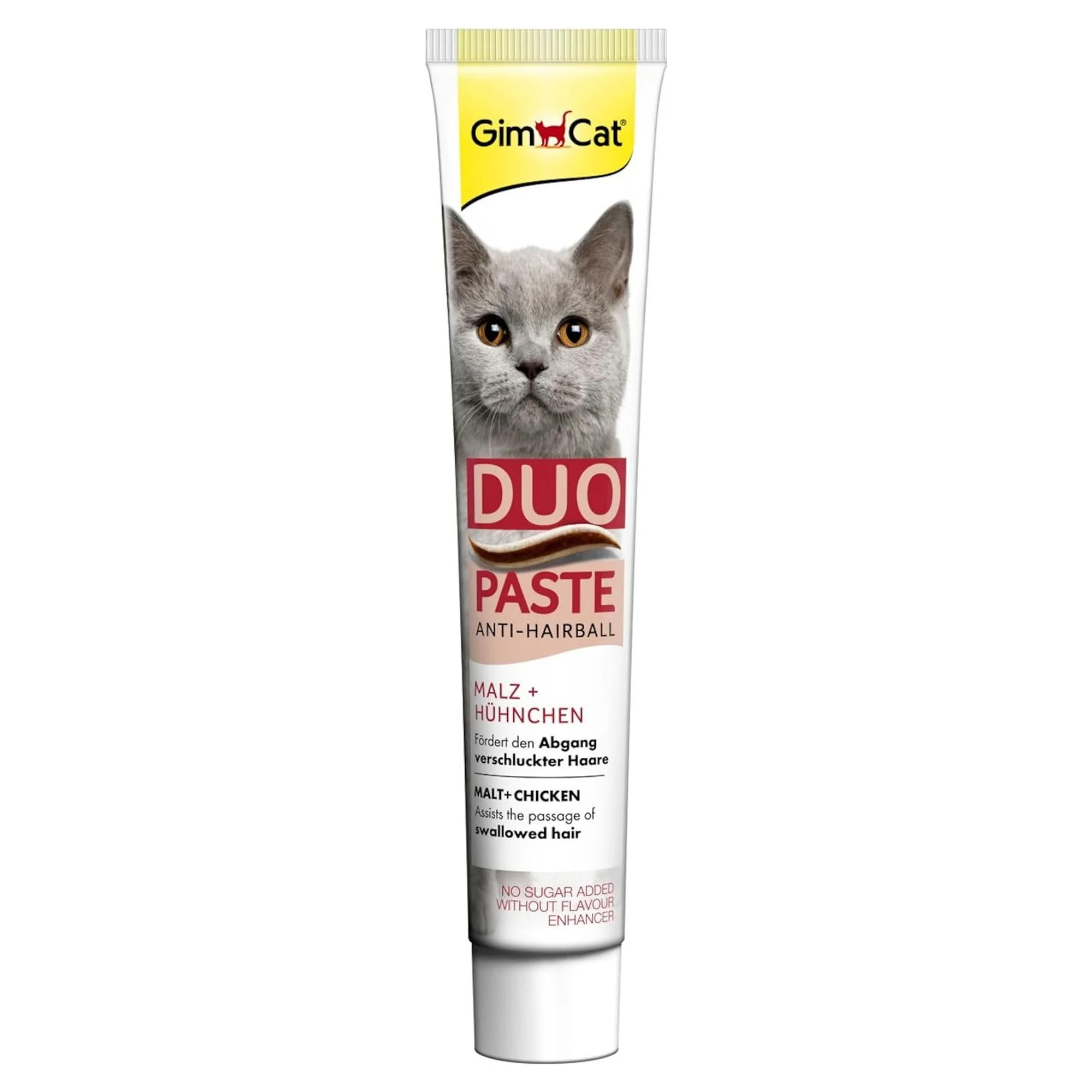GimCat GimCat Duo Anti-Hairball Tüy Sağlığı için Tavuklu Kedi Macunu 50 G
