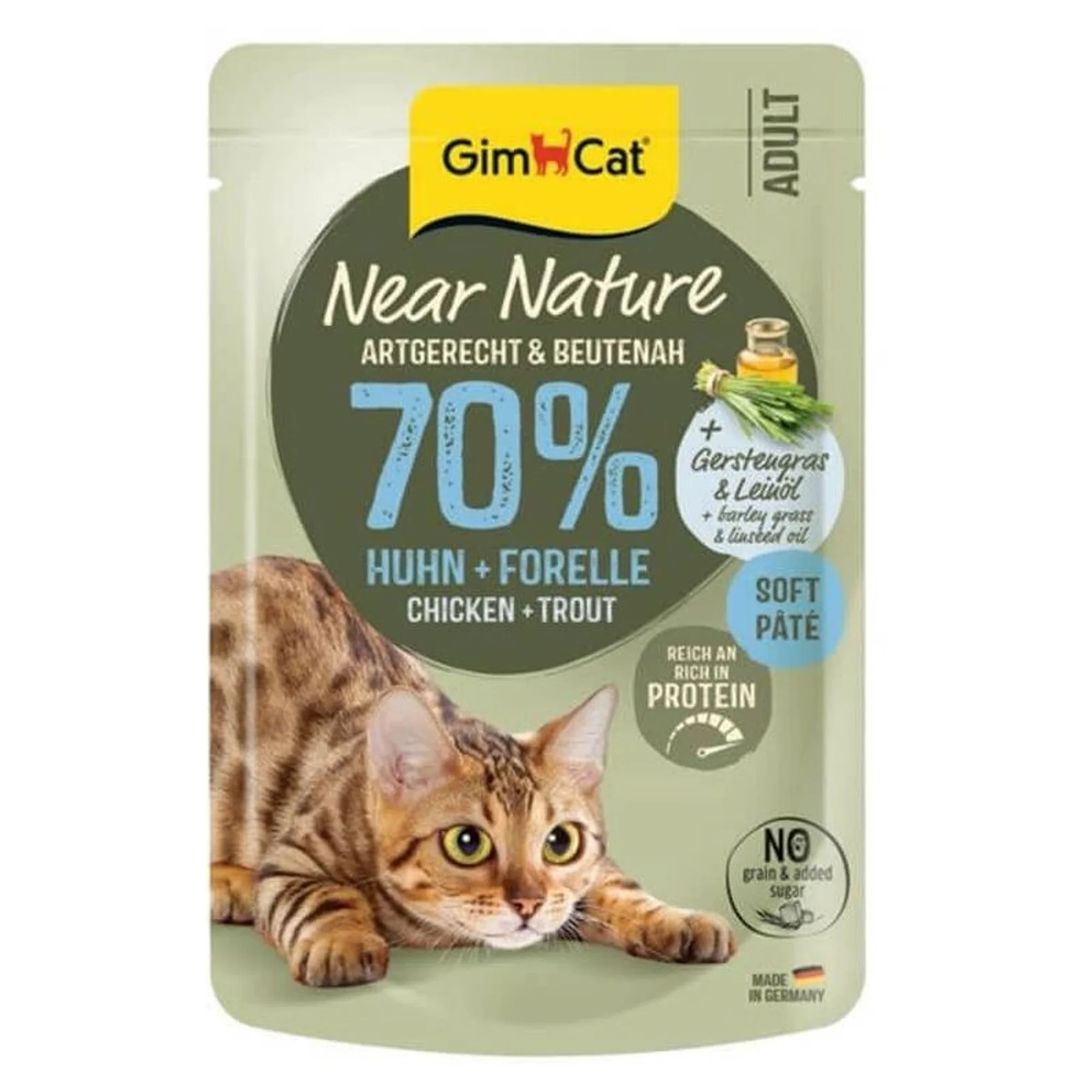 Gimcat Near Nature Tavuklu ve Alabalıklı 85 G