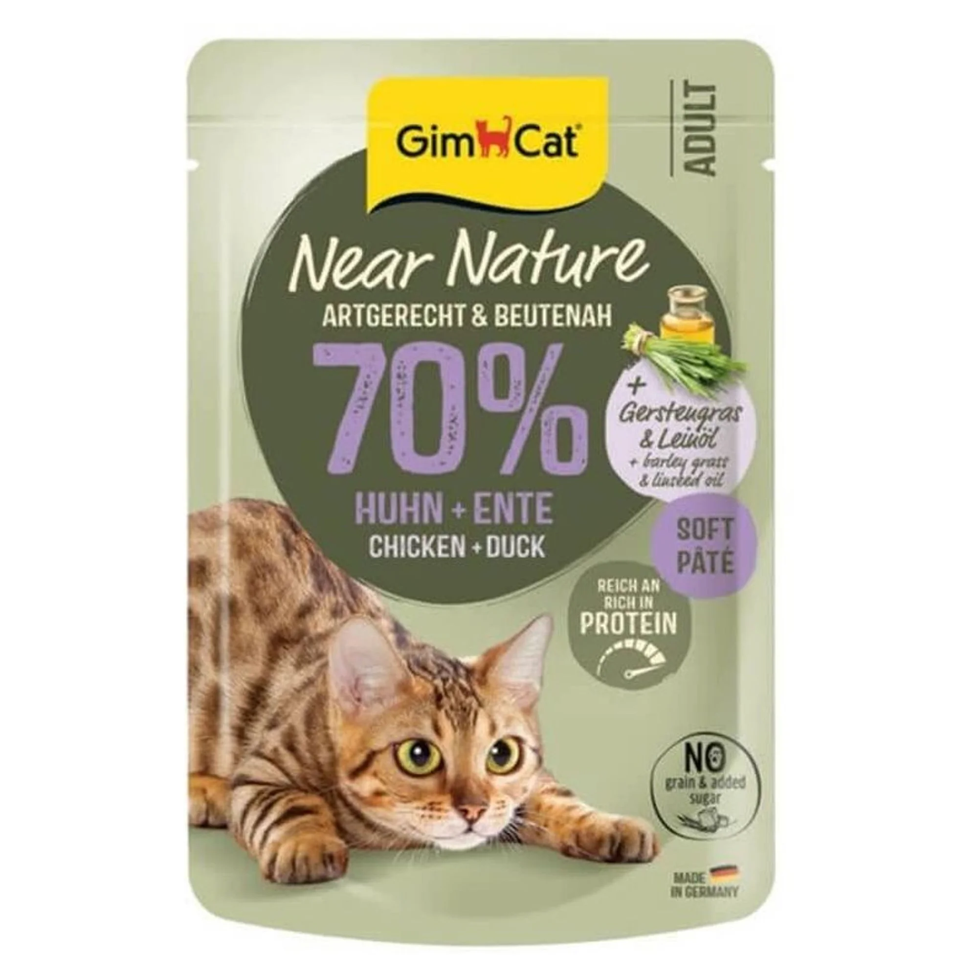 GimCat Gimcat Near Nature Tavuklu ve Ördekli 85 G